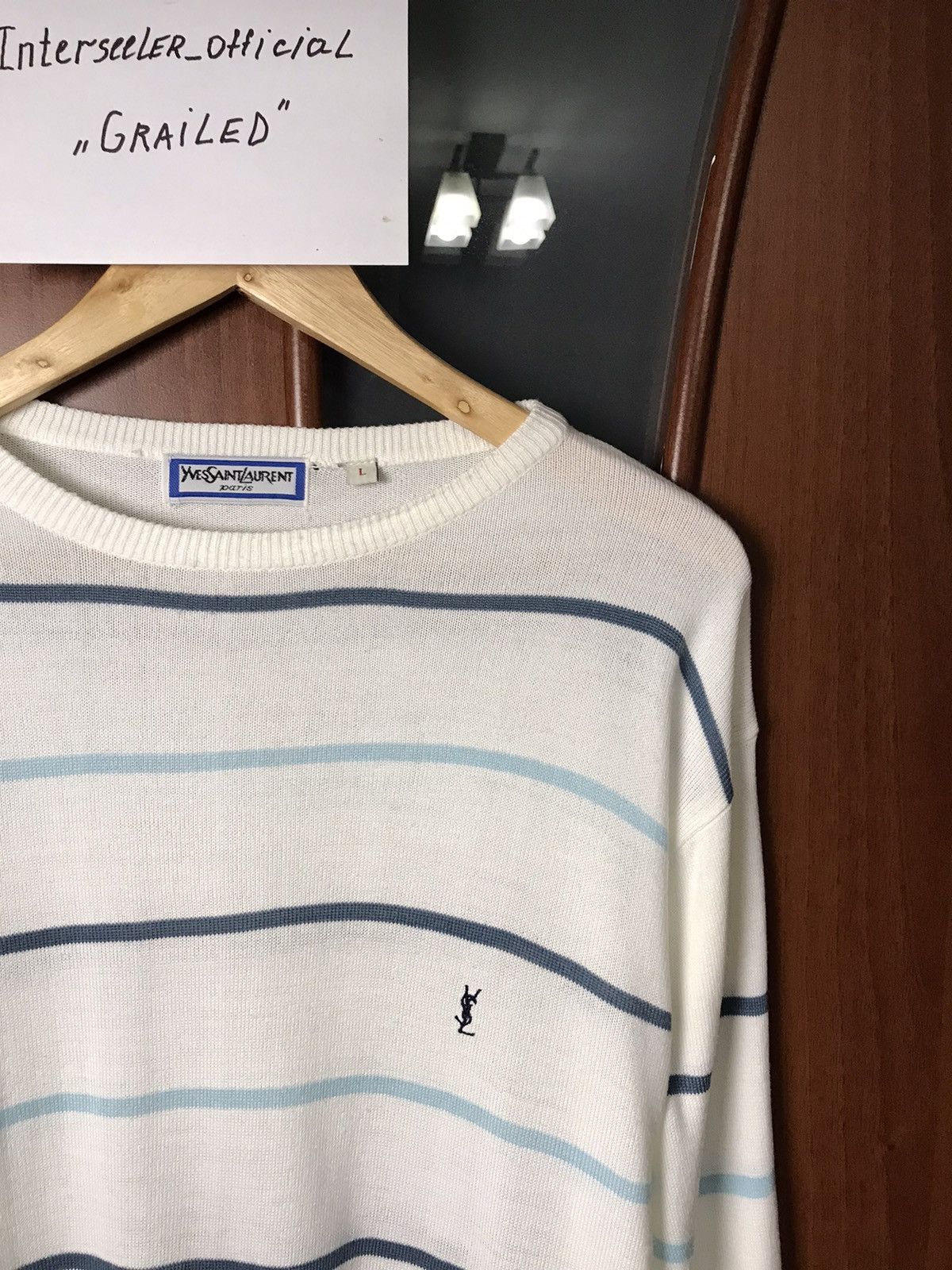 Yves Saint Laurent Yves Saint Laurent 80s vintage knitwear Size US L / EU 52-54 / 3 - 2 Thumbnail