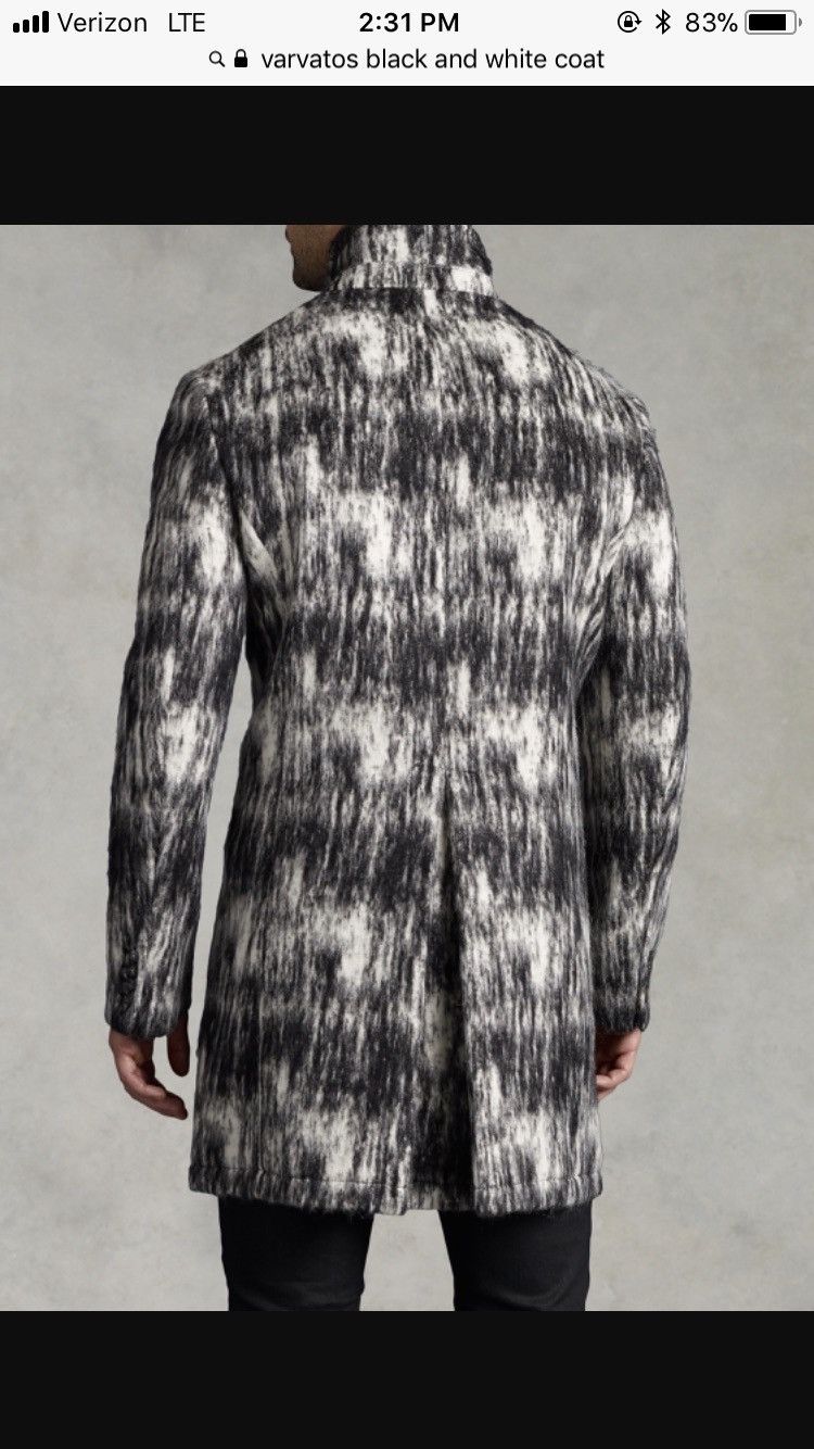 John Varvatos Zebra coat. 48 Size US M / EU 48-50 / 2 - 5 Thumbnail