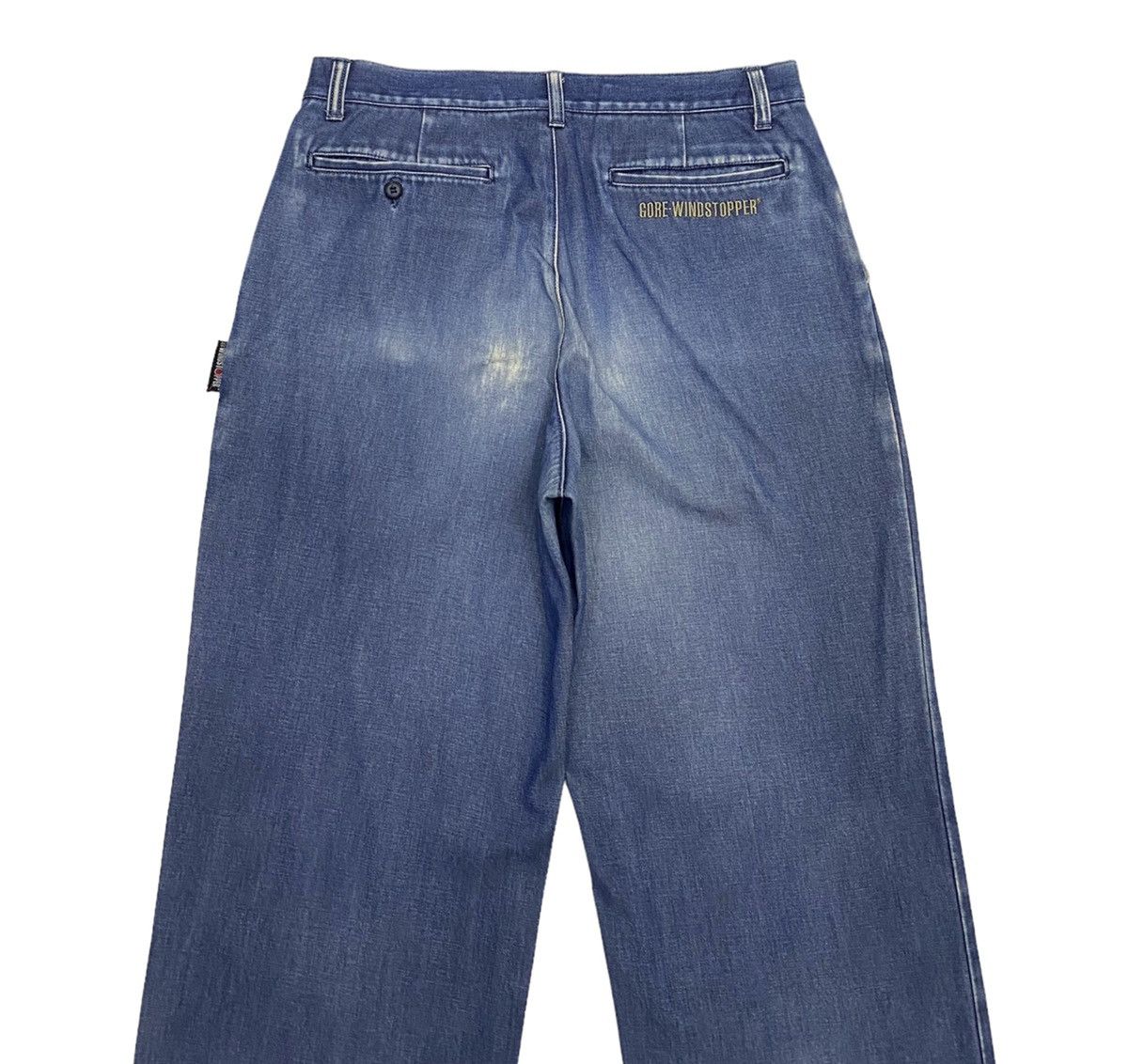 Goretex GORE WINDSTOPPER BAGGY DENIM CASUAL PANTS Size US 32 / EU 48 - 6 Thumbnail