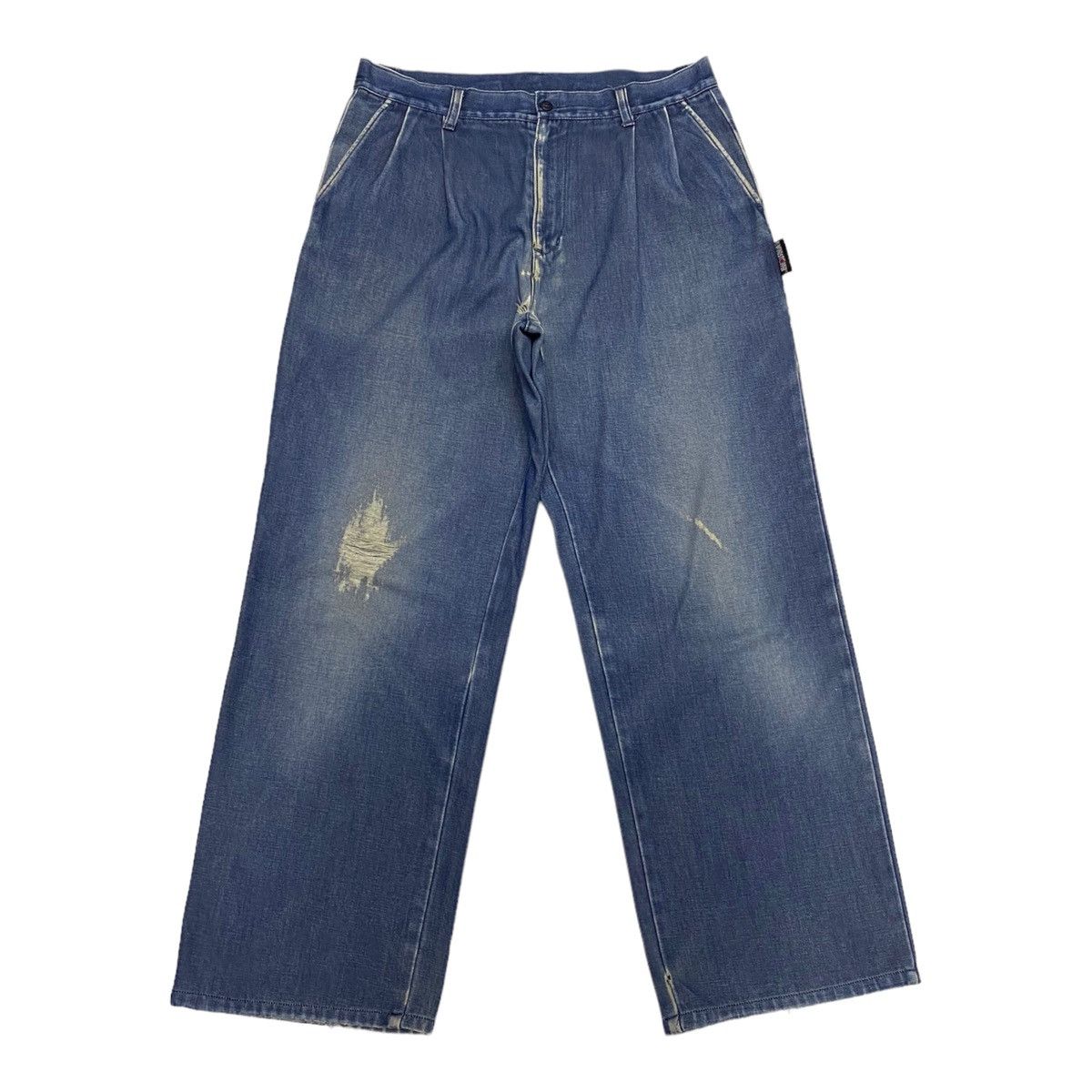 Goretex GORE WINDSTOPPER BAGGY DENIM CASUAL PANTS Size US 32 / EU 48 - 1 Thumbnail