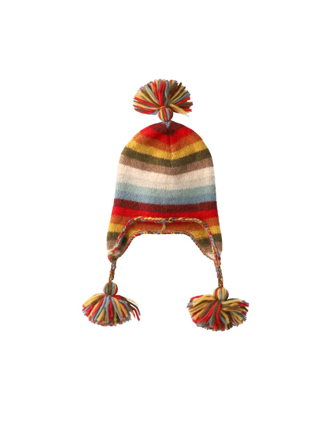 Alanui Rainbow Mountains pompom beanie Size ONE SIZE - 1 Thumbnail