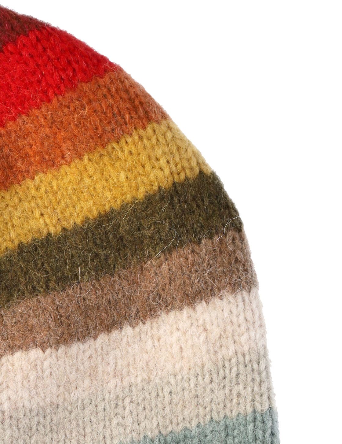 Alanui Rainbow Mountains pompom beanie Size ONE SIZE - 3 Thumbnail