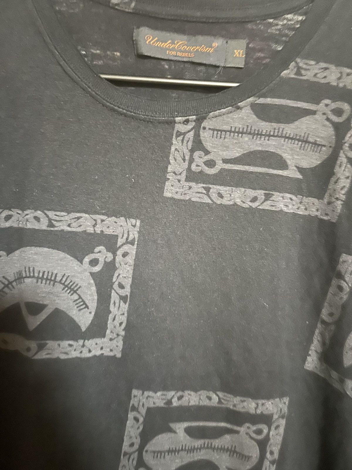 Undercover SS03 scab print tee Size US L / EU 52-54 / 3 - 3 Thumbnail