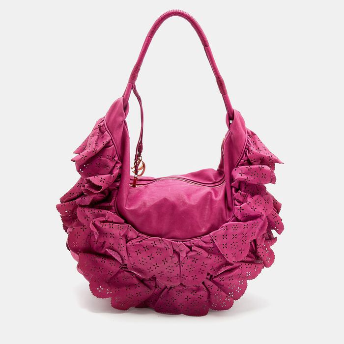 Dior Christian Dior Gypsy Ruffled Bag | Grailed