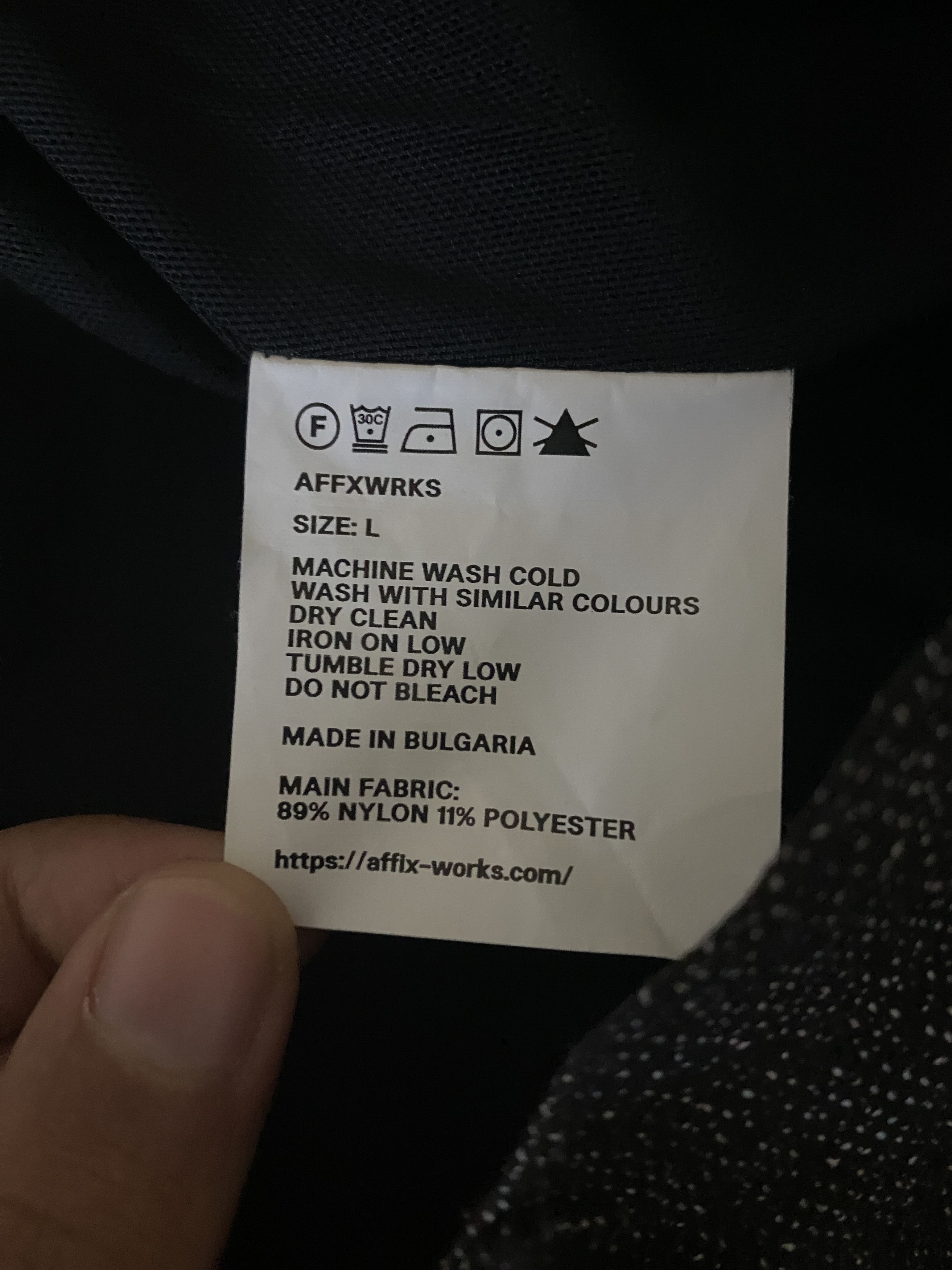 AFFXWRKS AFFXWRKS Affix Works Adaptive Pants Static Black Size US 34 / EU 50 - 11 Thumbnail