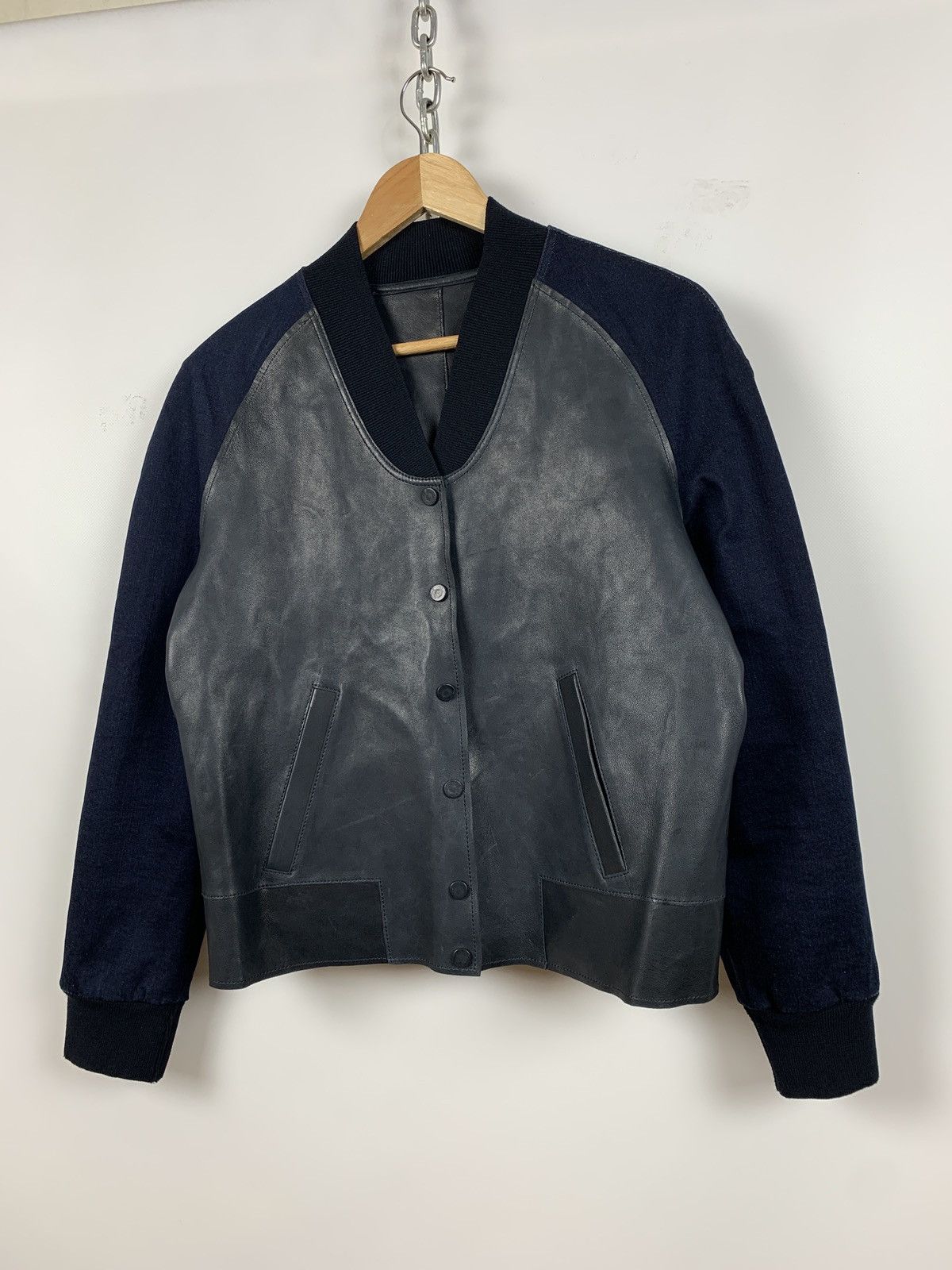 Allsaints Women’s Lamb Leather Bomber Jacket