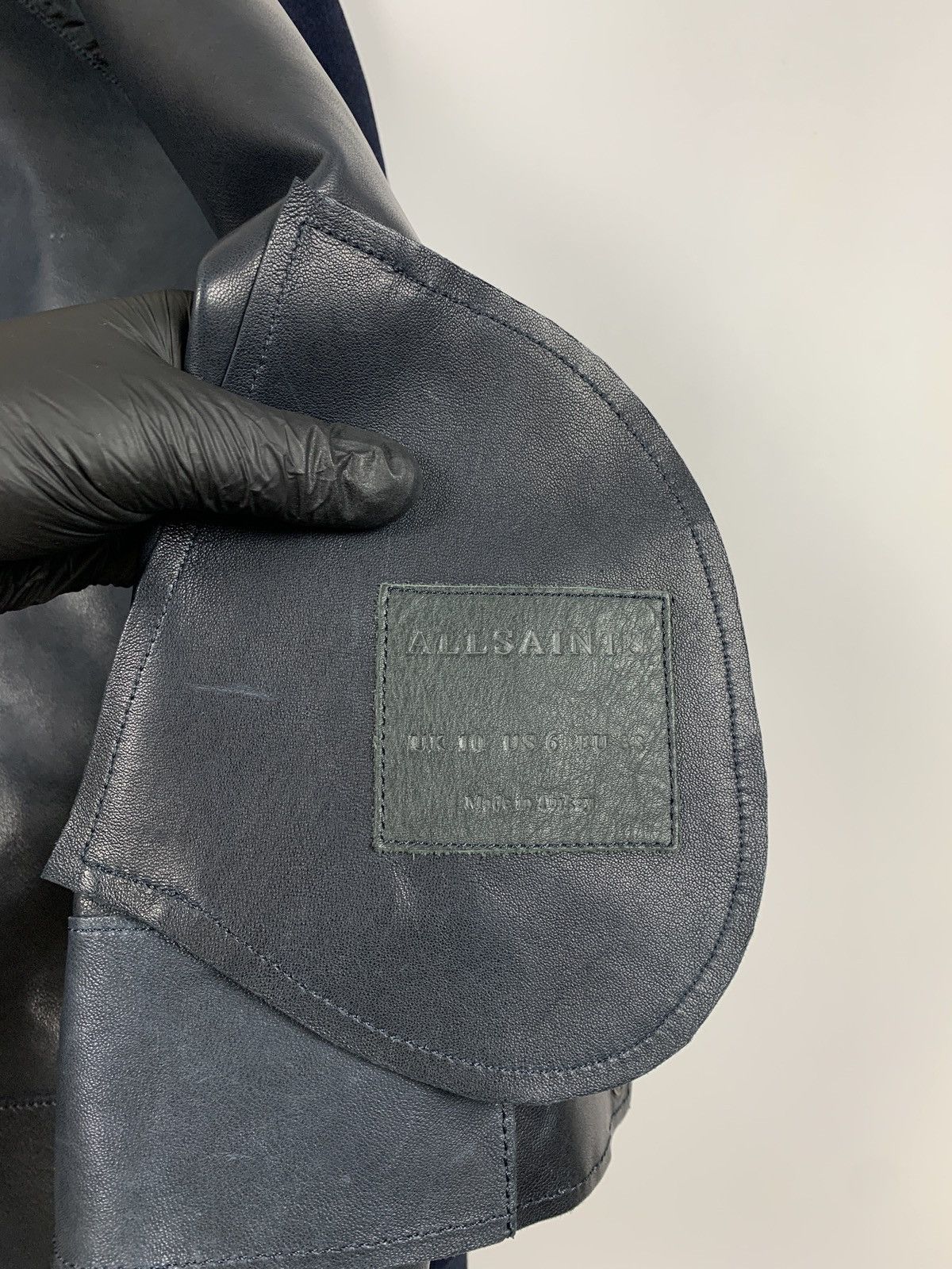 Allsaints Allsaints Women’s Lamb Leather Bomber Jacket Size M / US 6-8 / IT 42-44 - 15 Thumbnail