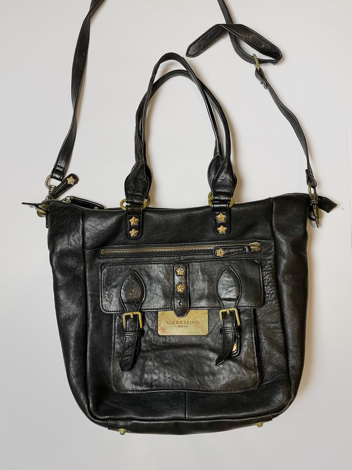 Genuine Leather Liebeskind Berlin leather crossbody bag Japanese style Size ONE SIZE - 3 Thumbnail