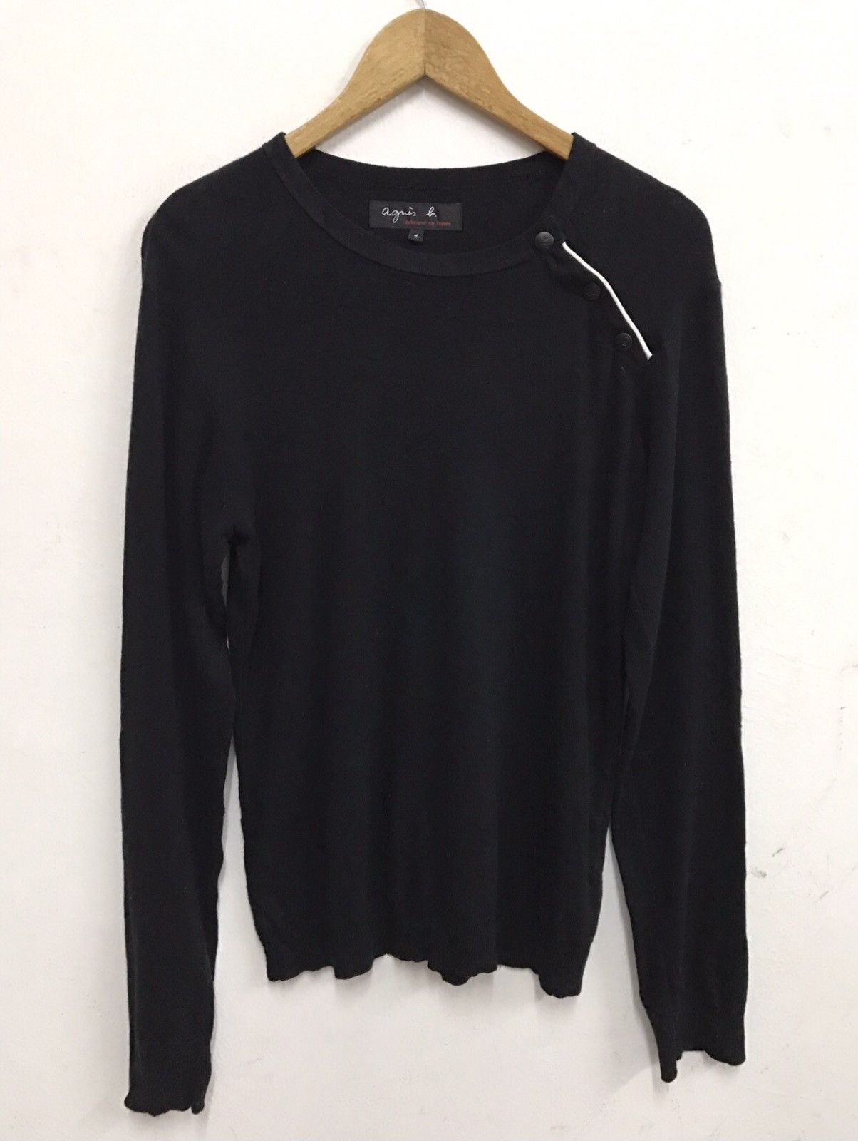agnes b. Agnes B Longsleeve shirt Made in France Size US S / EU 44-46 / 1 - 1 Thumbnail