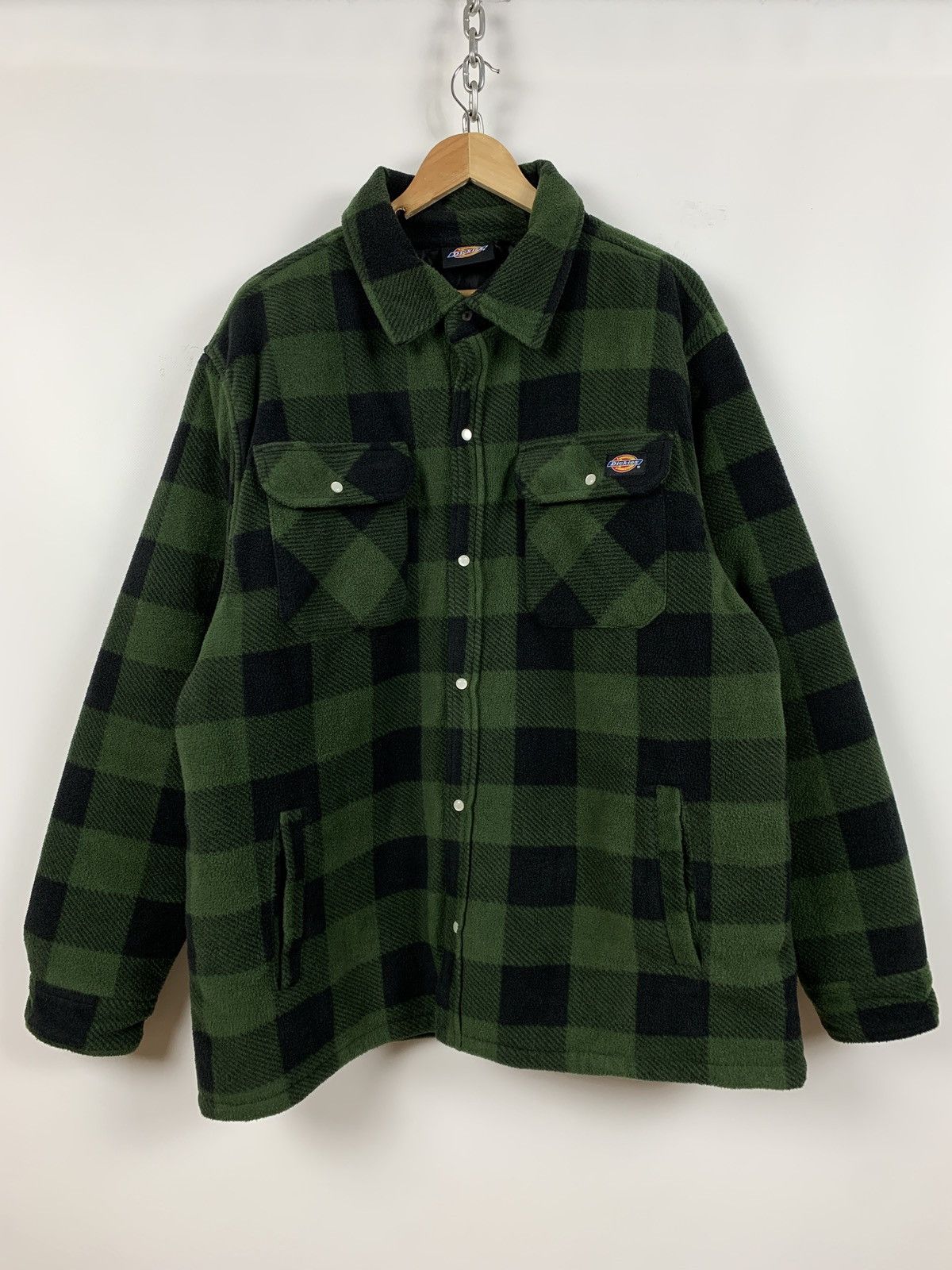 Dickies Flannel Portland Quilted Checkered Plaid Jacket