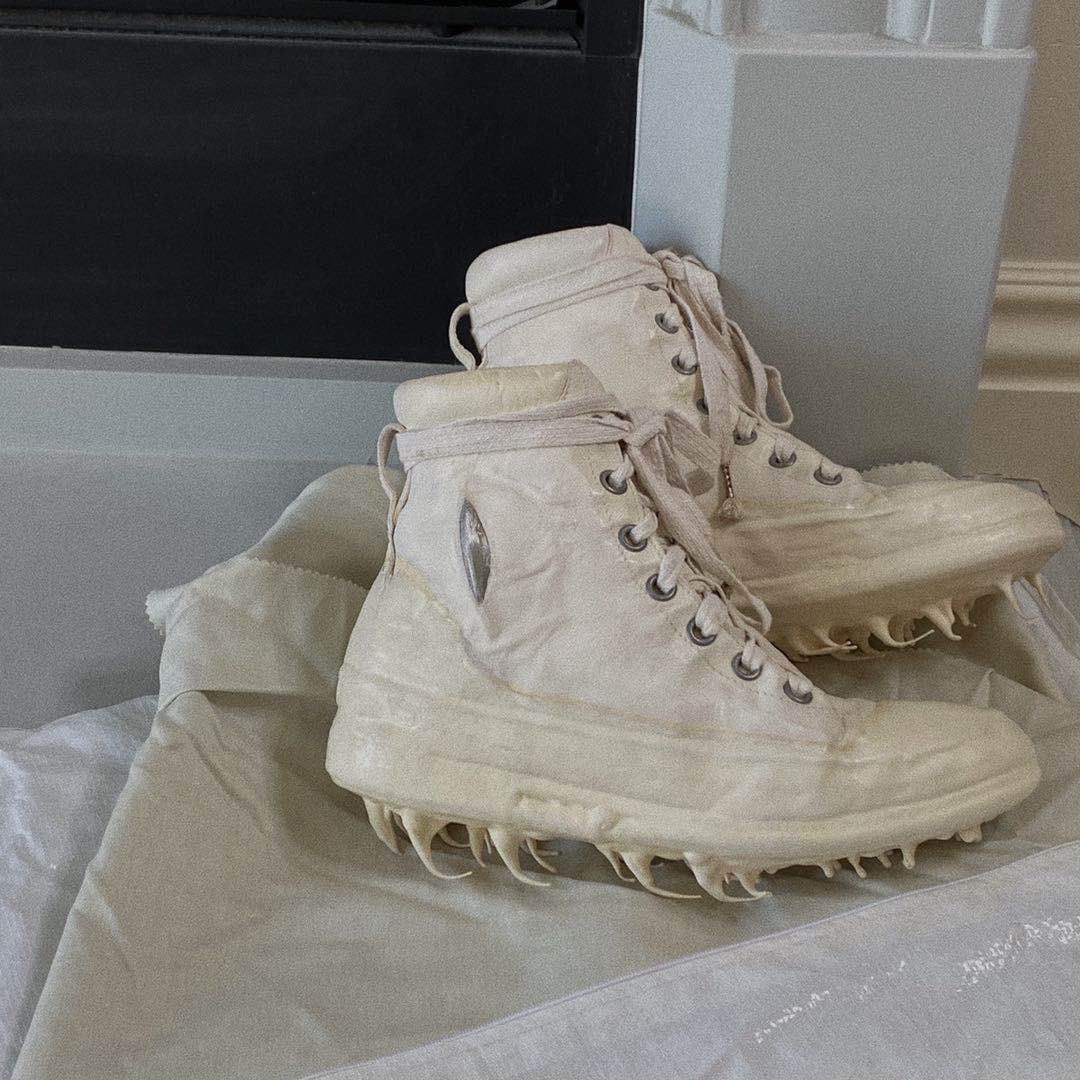 image of Carol Christian Poell Ccp Reoms-Ptc/01 Shoes in White, Women's (Size 8)