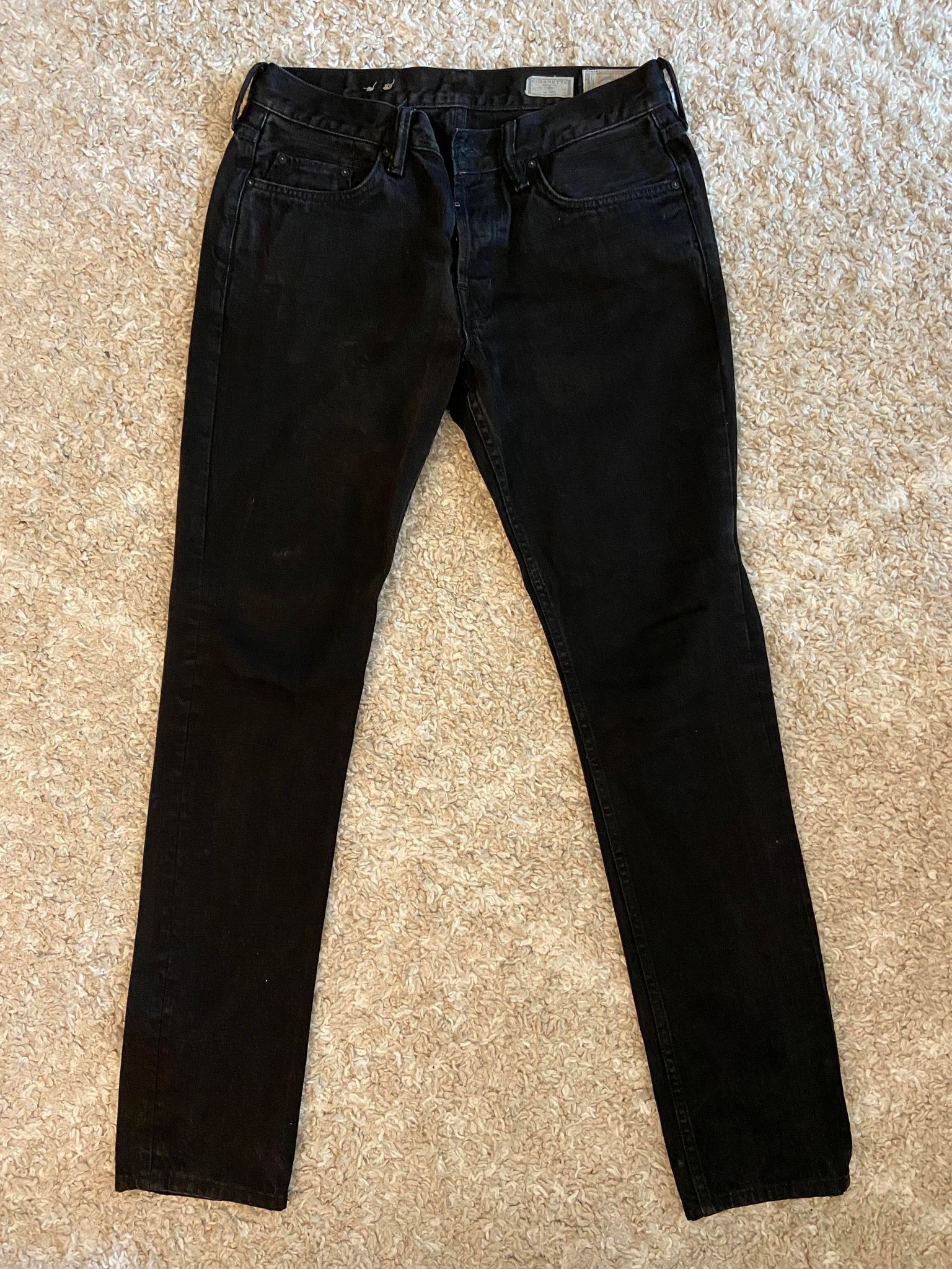 Cigarette Skinny Jeans