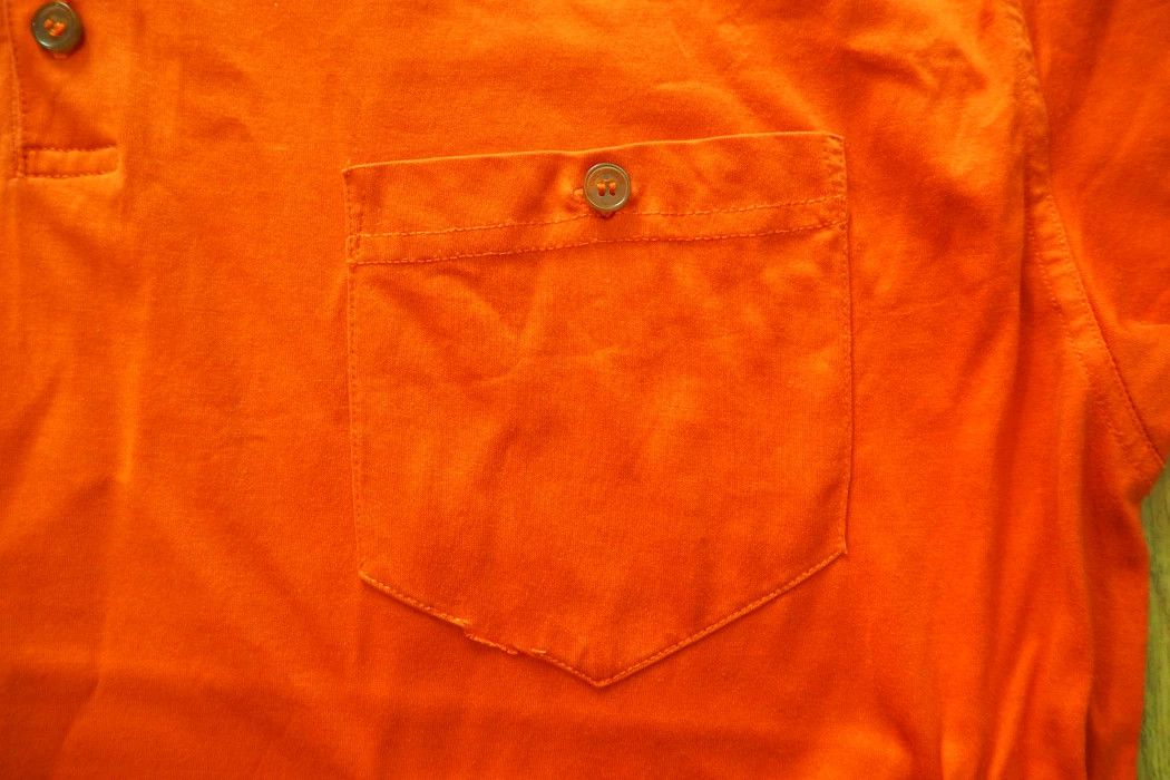 Carlo Colucci × Vintage Carlo Colucci Sport Polo Orange Size US XL / EU 56 / 4 - 5 Thumbnail