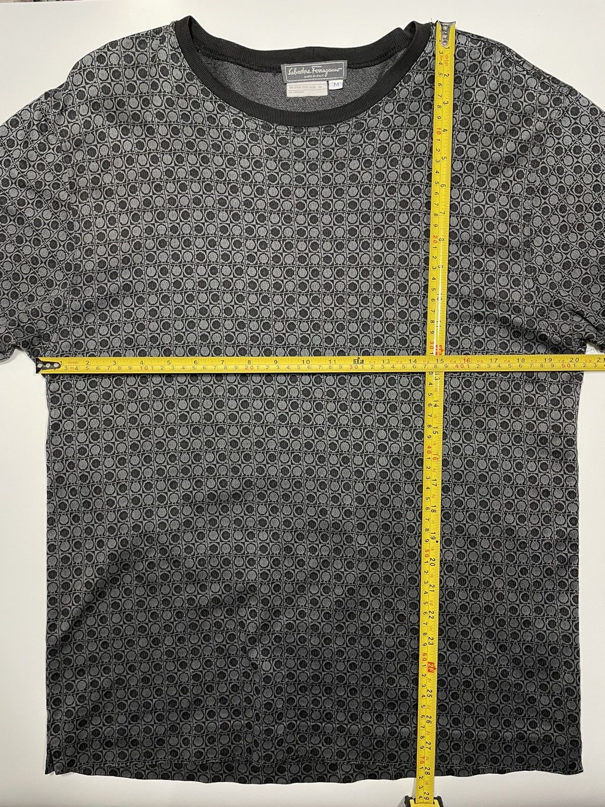 Salvatore Ferragamo Vintage iconic Salvatore Ferragamo Polkadot Monogram Tee Size US M / EU 48-50 / 2 - 4 Thumbnail
