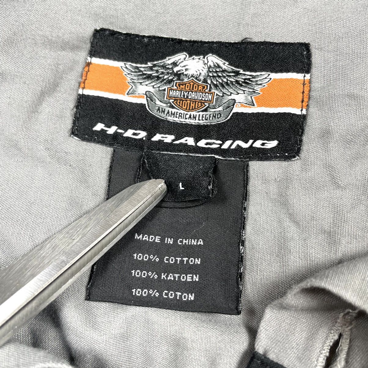 Harley Davidson Harley Davidson Y2K Vintage Avant Garde Shirt Size: L Size US L / EU 52-54 / 3 - 9 Thumbnail