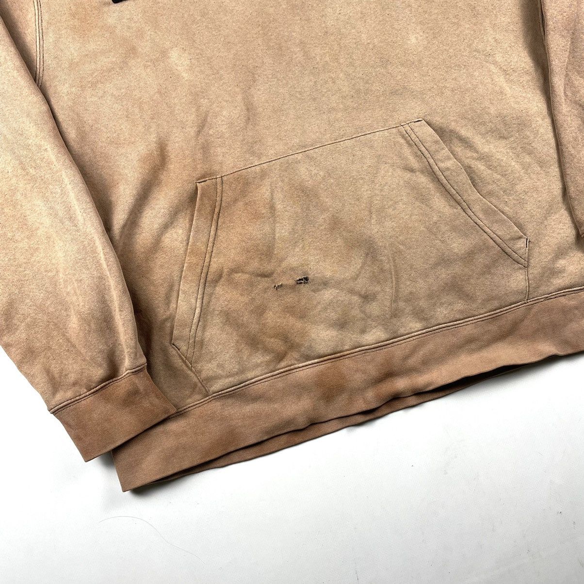 Nike × Vintage Nike Vintage Y2K Brown Hoodie Size: XL Size US XL / EU 56 / 4 - 4 Thumbnail