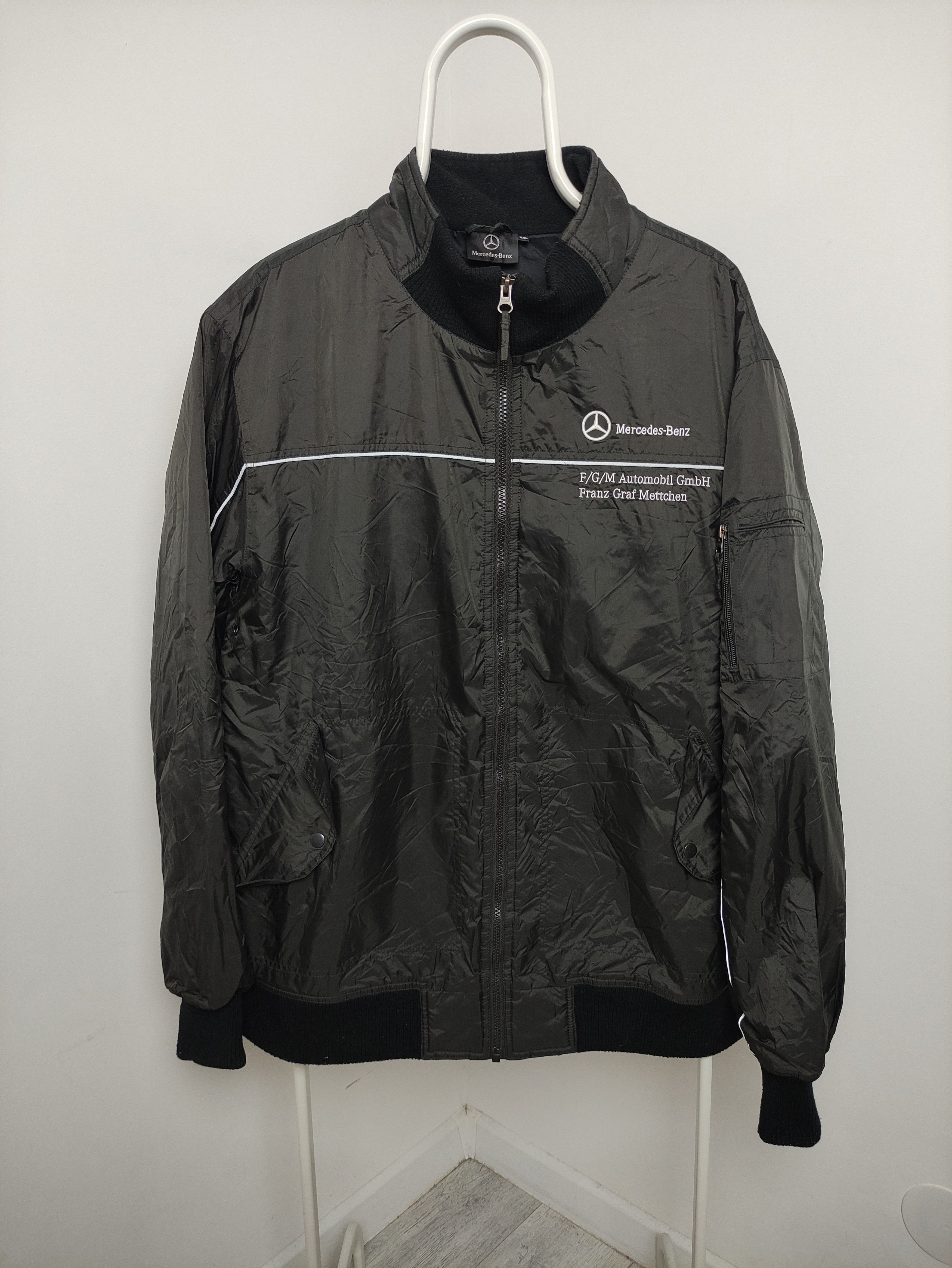Mercedes-Benz Mercedes Benz bomber vintage Size US XXL / EU 58 / 5 - 6 Thumbnail