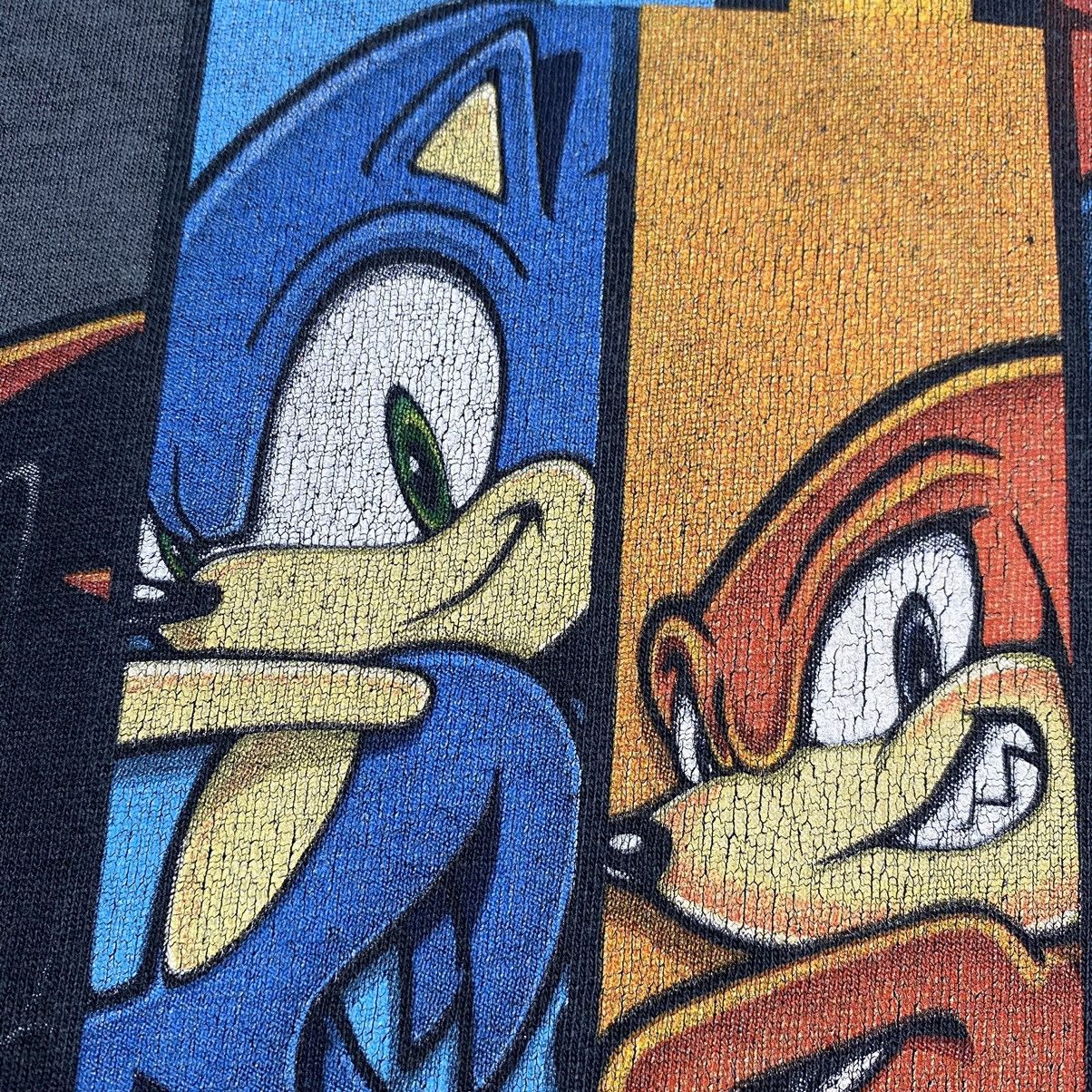 Anime × Cartoon Network × The Game SONIC THE HEDGEHOG FULL CHARACTERS CARTOON NETWORK T SHIRT Size US M / EU 48-50 / 2 - 6 Thumbnail