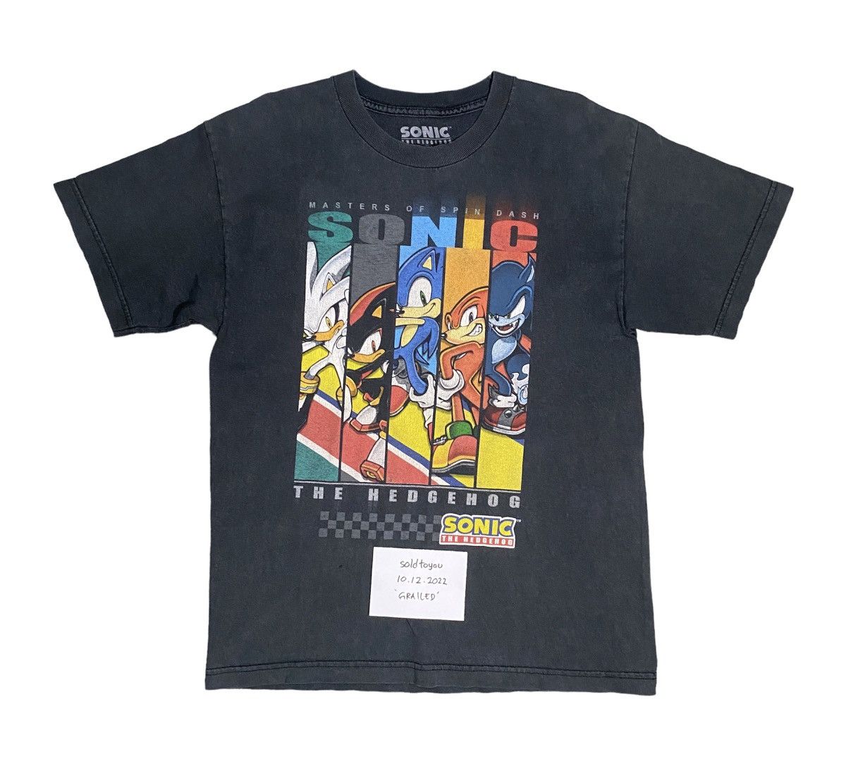 Anime × Cartoon Network × The Game SONIC THE HEDGEHOG FULL CHARACTERS CARTOON NETWORK T SHIRT Size US M / EU 48-50 / 2 - 1 Thumbnail