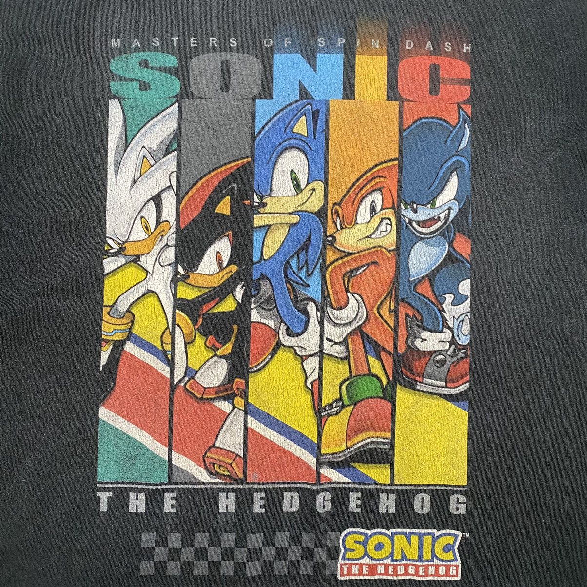 Anime × Cartoon Network × The Game SONIC THE HEDGEHOG FULL CHARACTERS CARTOON NETWORK T SHIRT Size US M / EU 48-50 / 2 - 4 Thumbnail