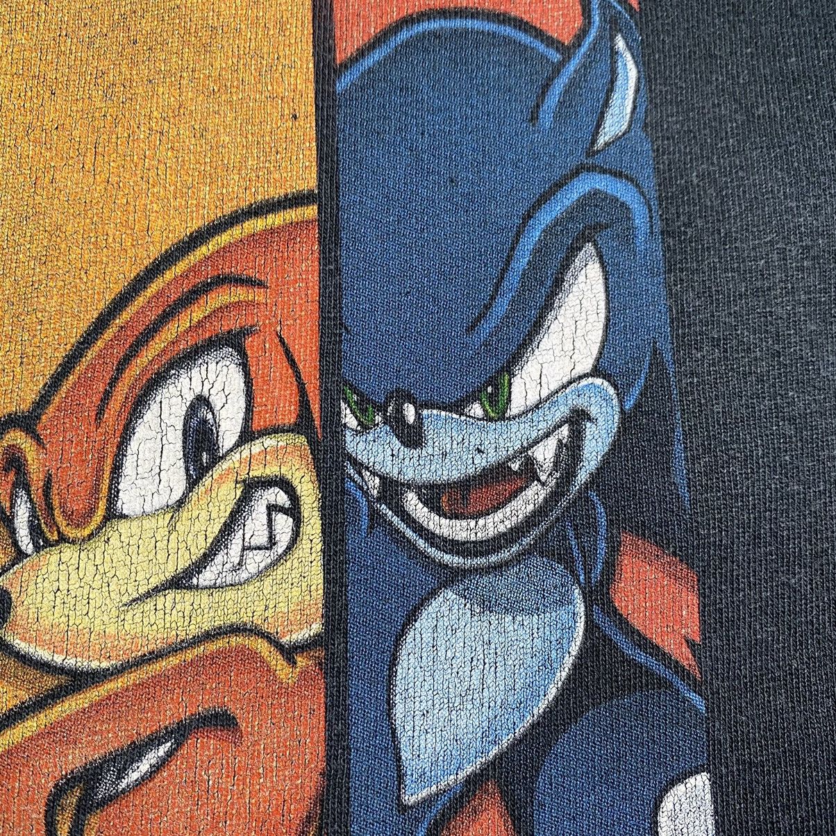 Anime × Cartoon Network × The Game SONIC THE HEDGEHOG FULL CHARACTERS CARTOON NETWORK T SHIRT Size US M / EU 48-50 / 2 - 7 Thumbnail