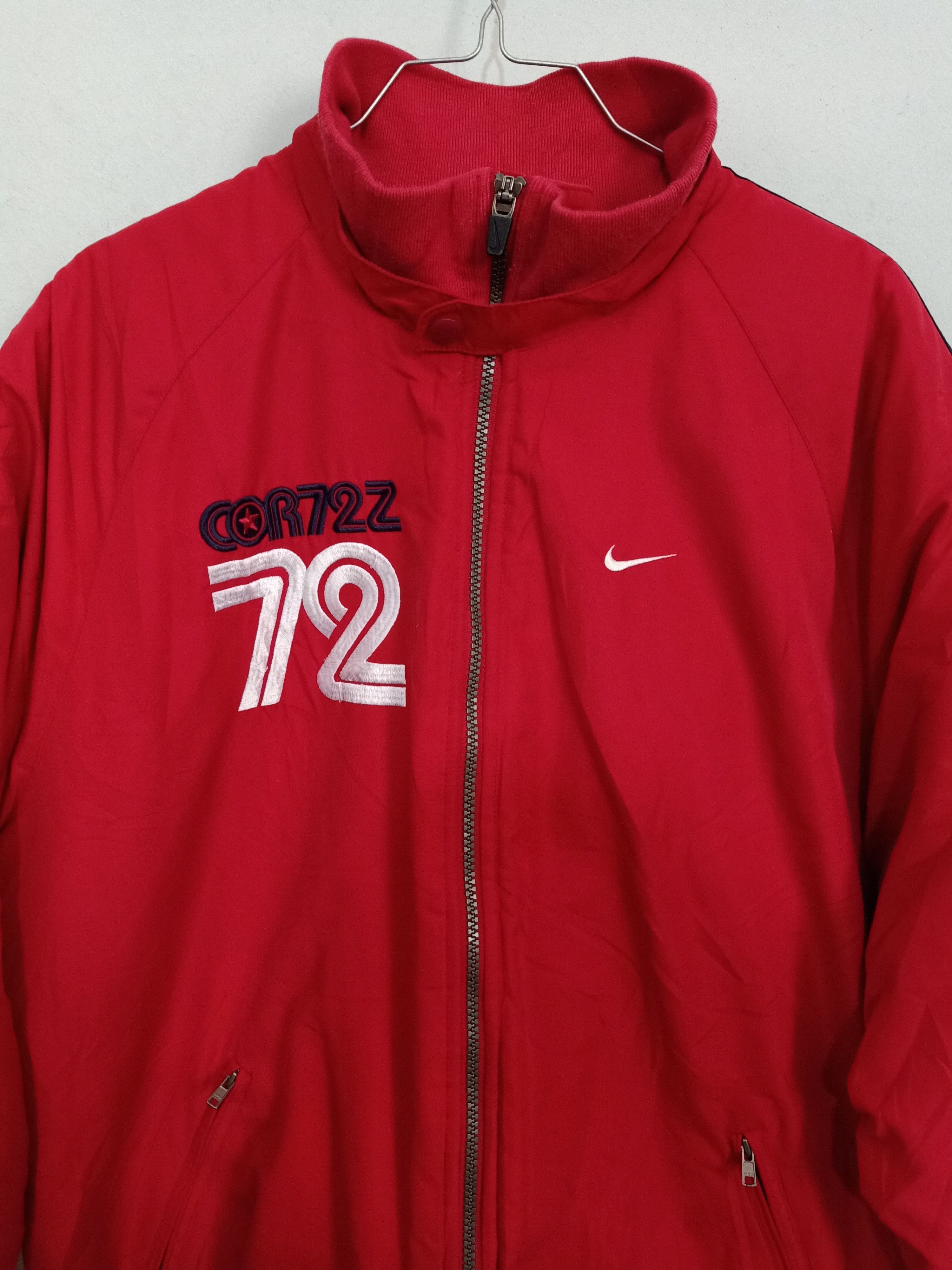 Nike × Vintage Vintage Nike baseball bomber jacket Red puffer COR72Z Size US M / EU 48-50 / 2 - 10 Thumbnail