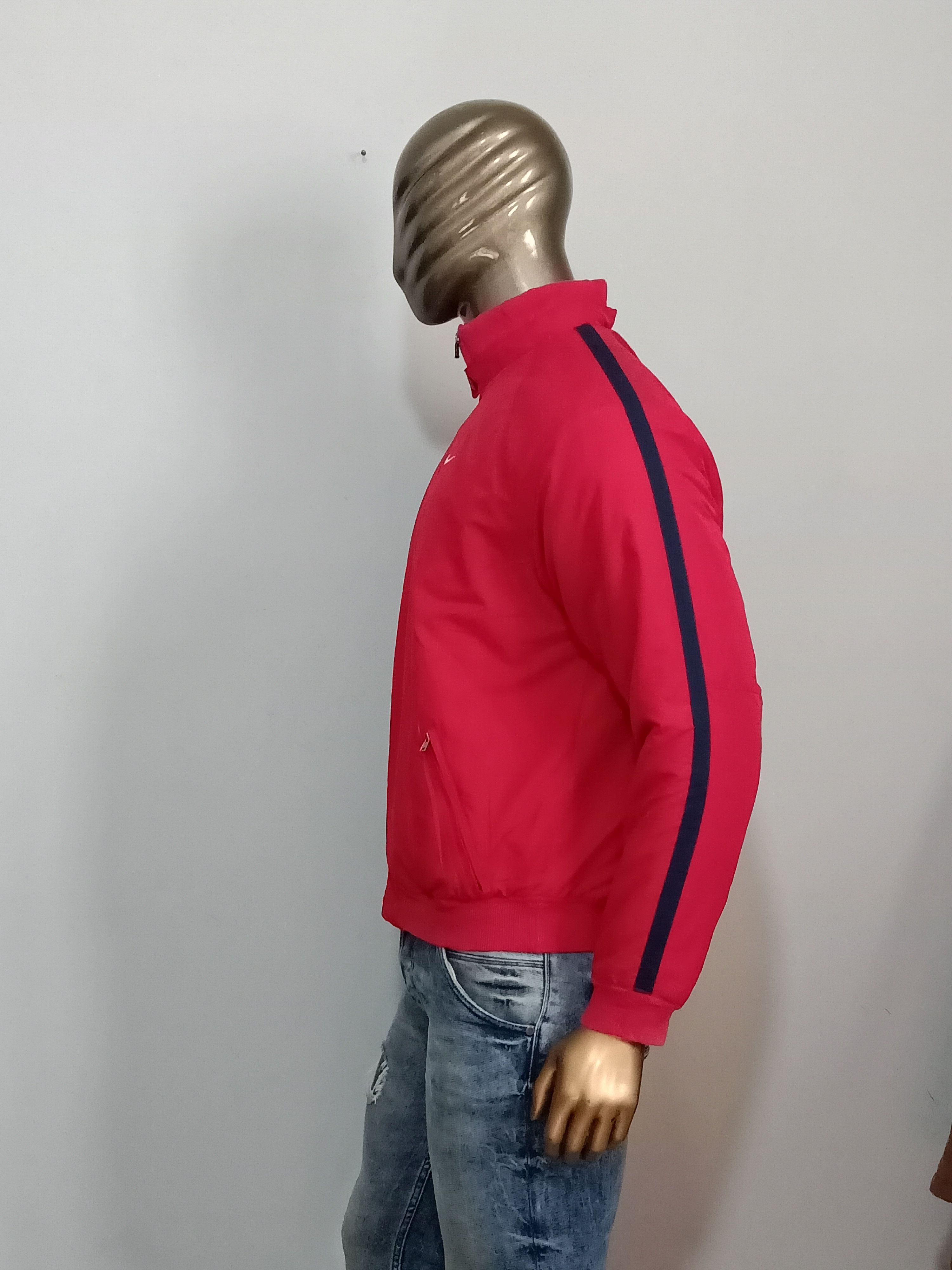 Nike × Vintage Vintage Nike baseball bomber jacket Red puffer COR72Z Size US M / EU 48-50 / 2 - 3 Thumbnail