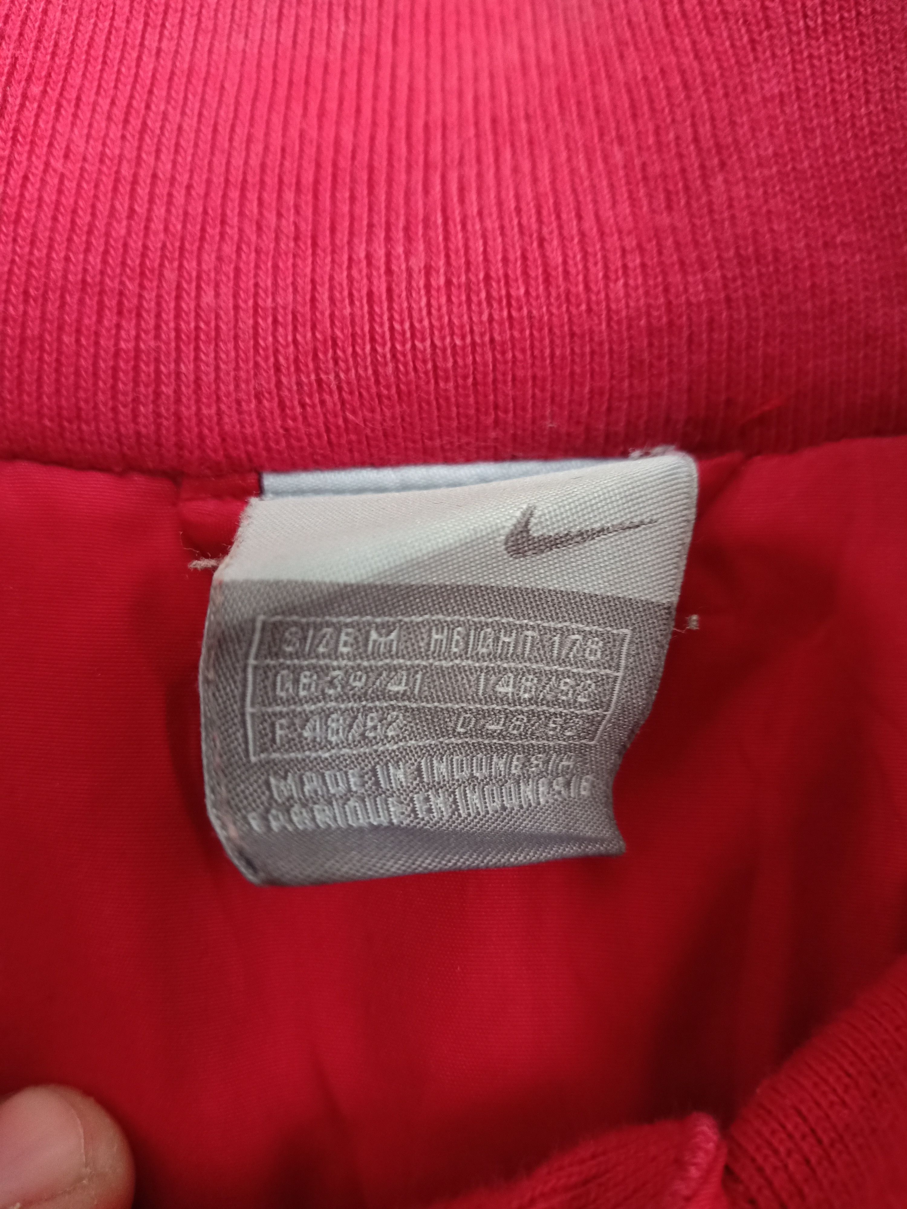 Nike × Vintage Vintage Nike baseball bomber jacket Red puffer COR72Z Size US M / EU 48-50 / 2 - 8 Thumbnail