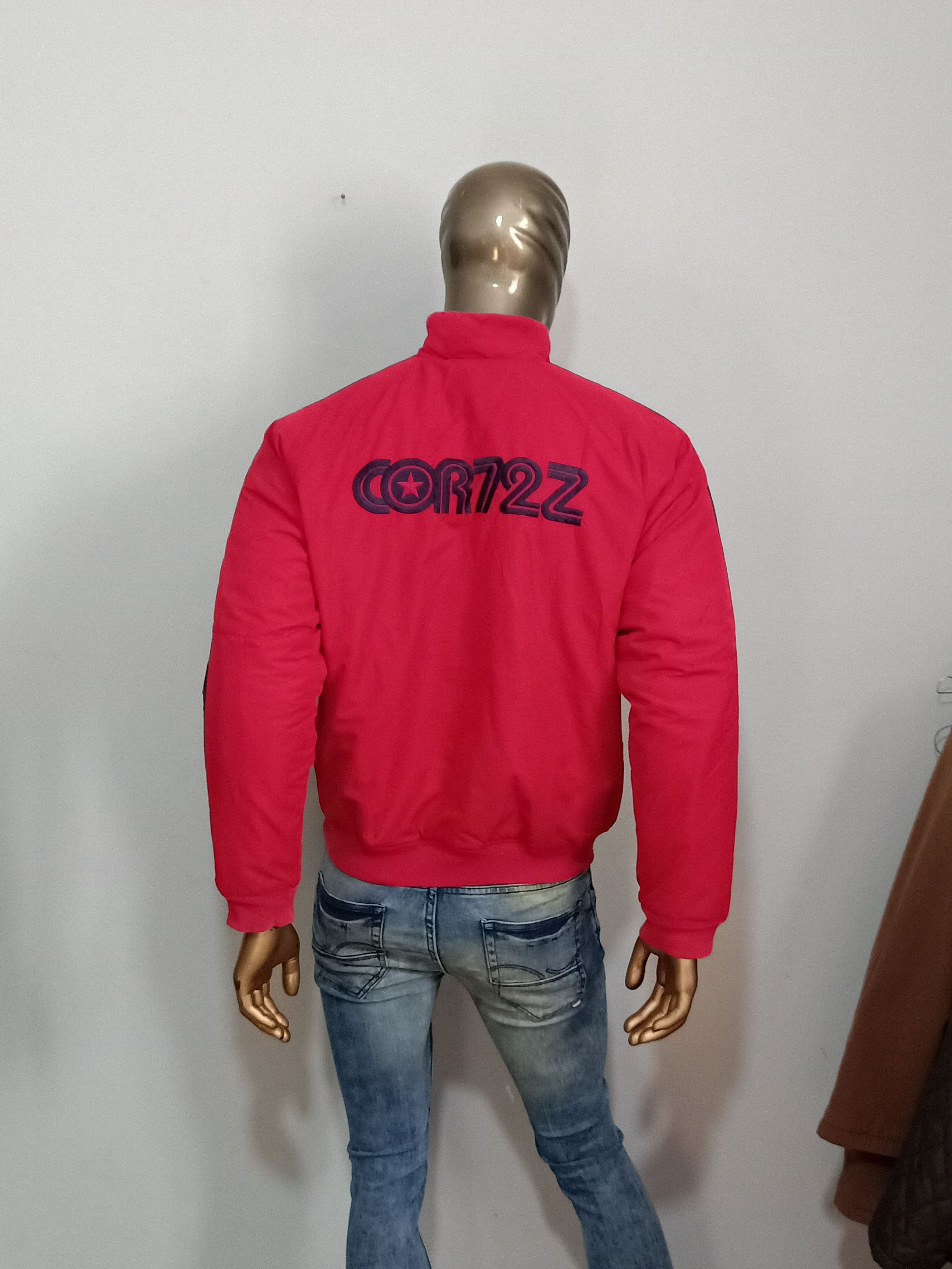 Nike × Vintage Vintage Nike baseball bomber jacket Red puffer COR72Z Size US M / EU 48-50 / 2 - 2 Thumbnail