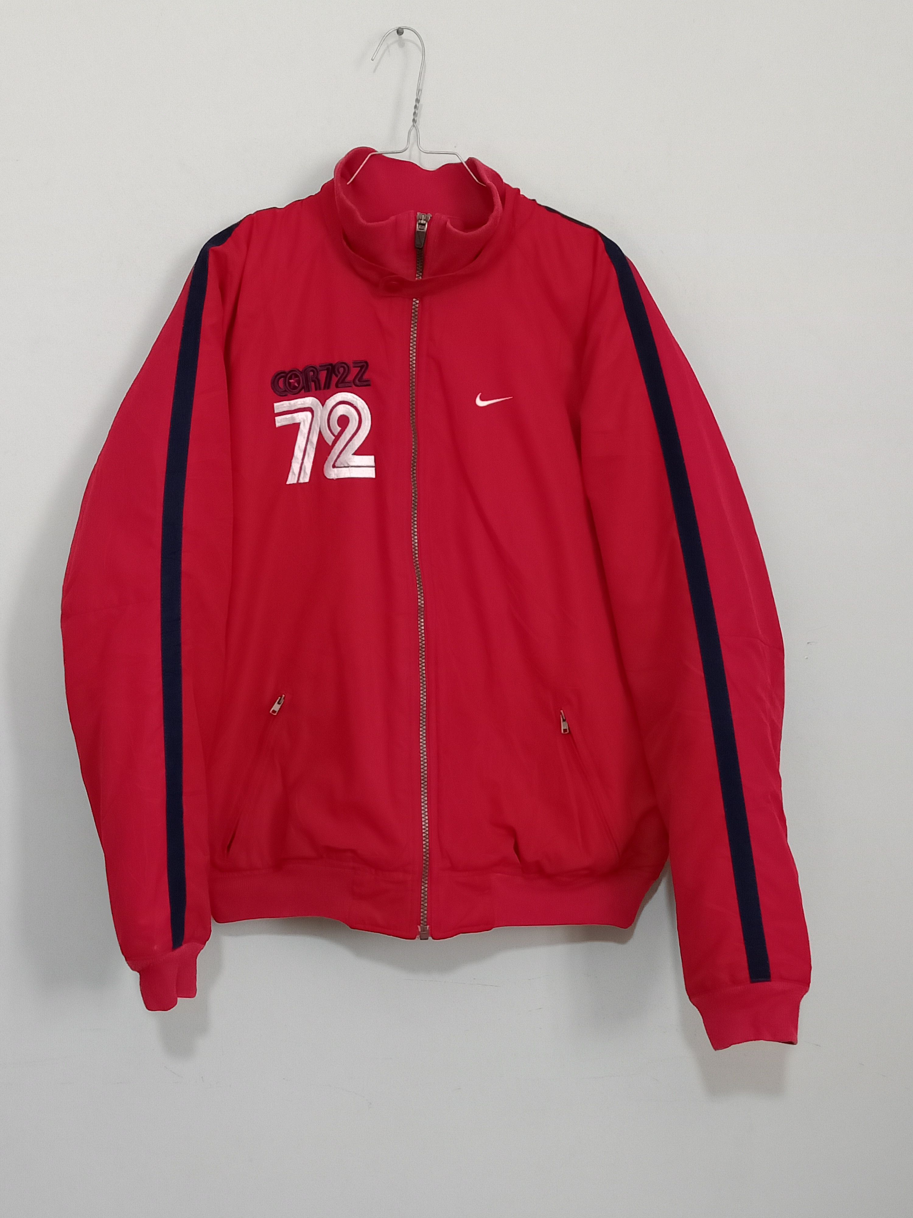 Nike × Vintage Vintage Nike baseball bomber jacket Red puffer COR72Z Size US M / EU 48-50 / 2 - 5 Thumbnail