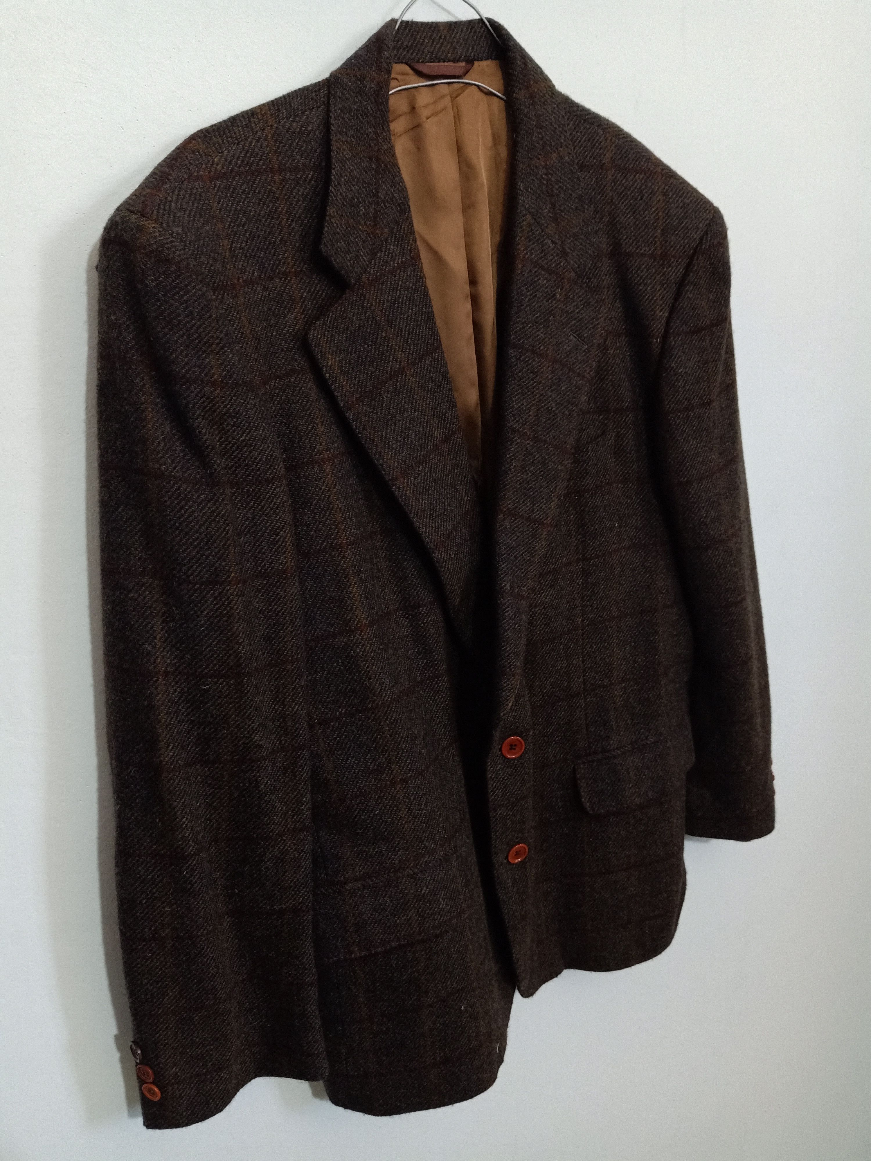 Burberry Burberry Blazer wool jacket checkred M slim style Size US M / EU 48-50 / 2 - 4 Thumbnail