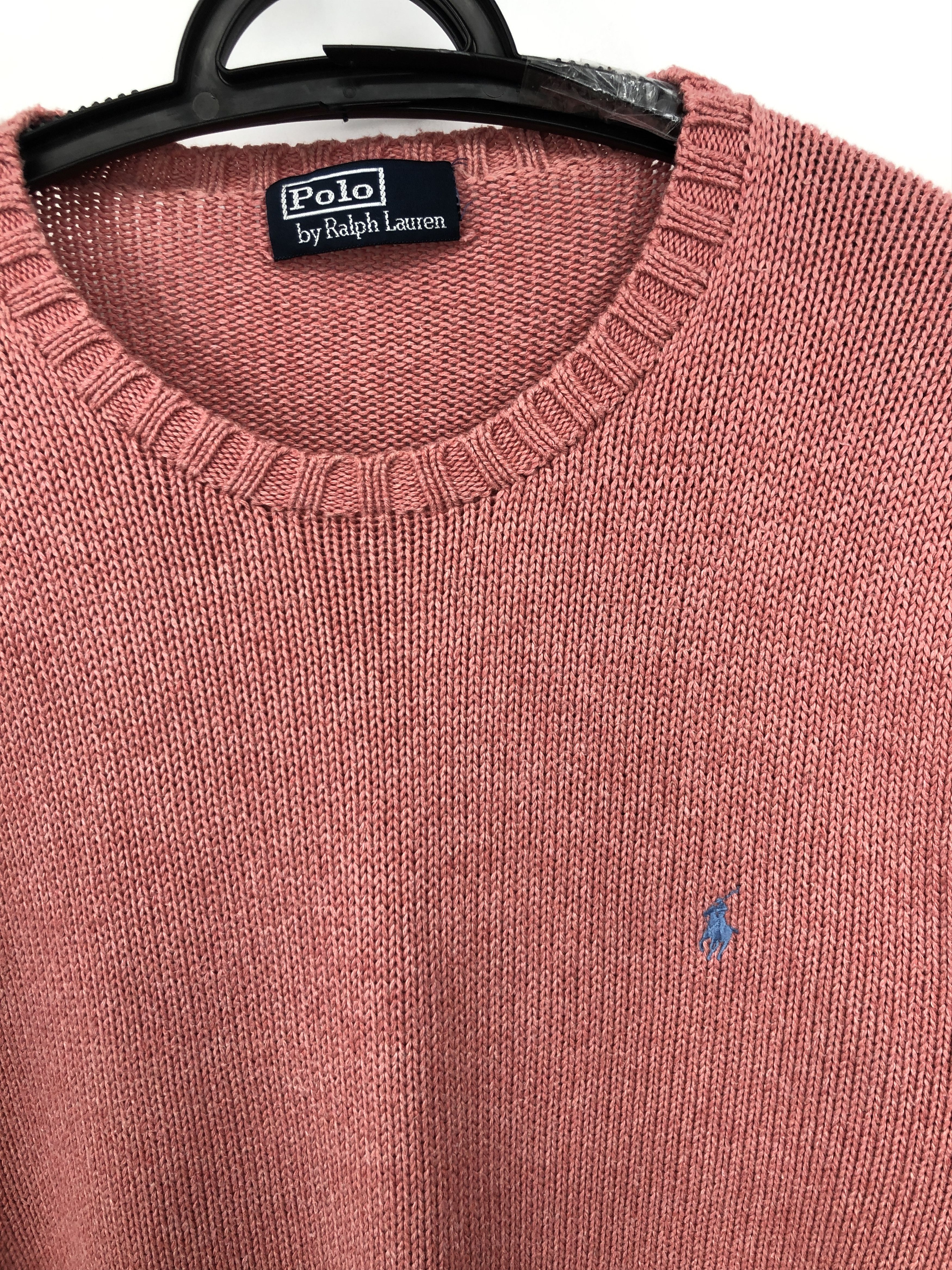 Polo Ralph Lauren Polo Ralph Lauren Sweater Jumper pink blue logo Size US M / EU 48-50 / 2 - 3 Thumbnail