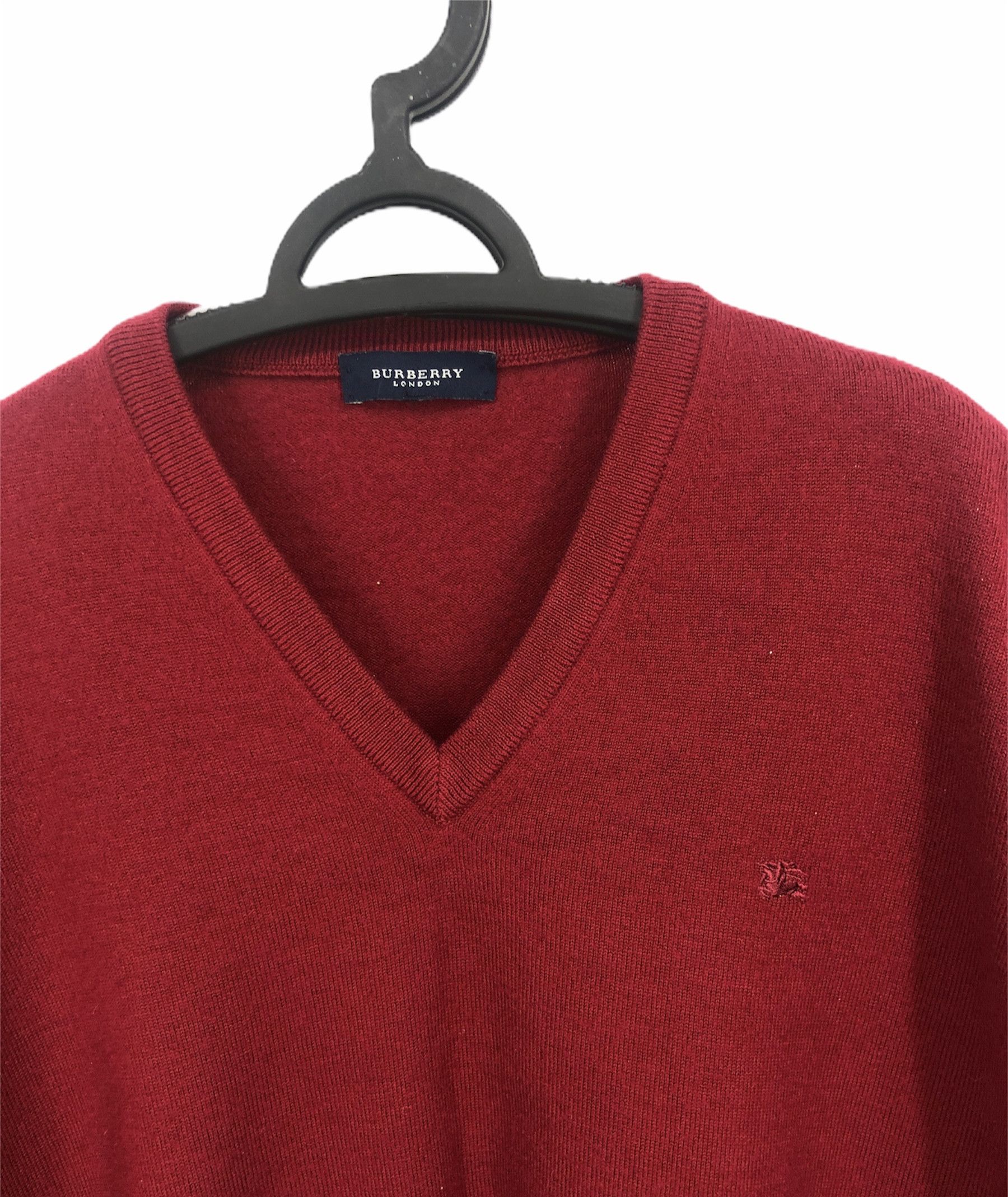 Burberry Vintage Burberry london sweater jumper v neck Size US M / EU 48-50 / 2 - 3 Thumbnail