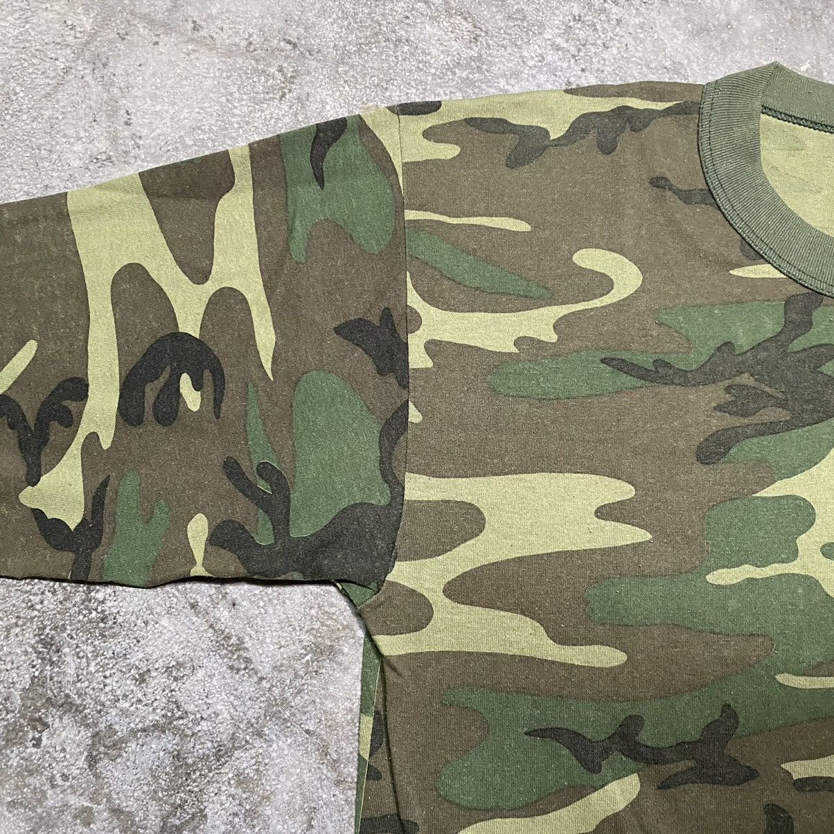 TRUE VINTAGE 80’s ROTHCO ARMY CAMO LONGSLEEVE T SHIRT