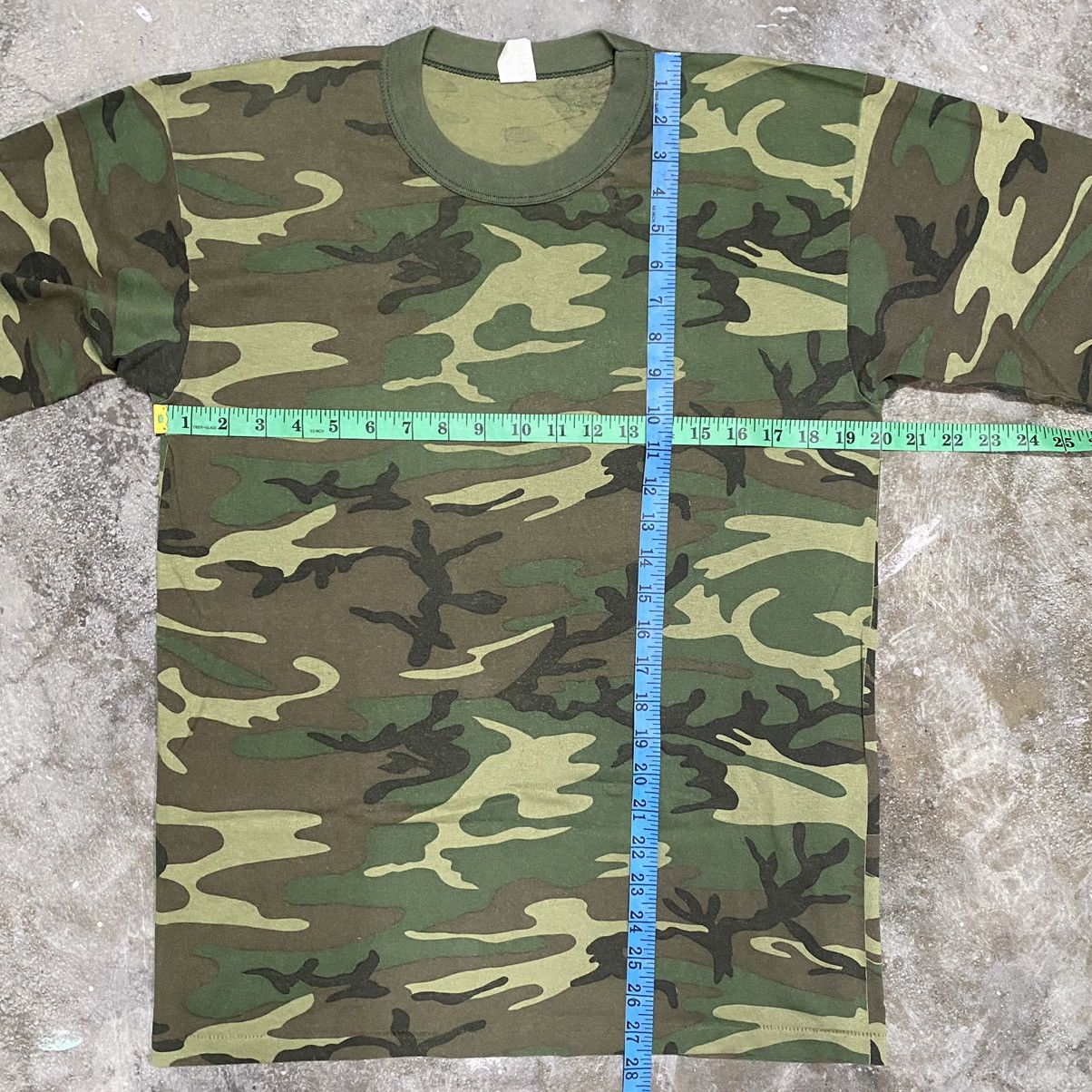 TRUE VINTAGE 80’s ROTHCO ARMY CAMO LONGSLEEVE T SHIRT