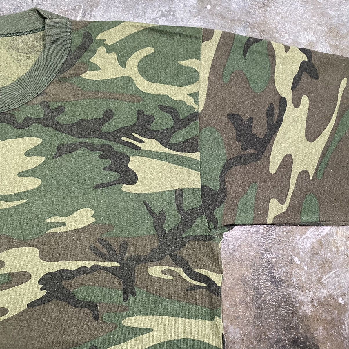 TRUE VINTAGE 80’s ROTHCO ARMY CAMO LONGSLEEVE T SHIRT
