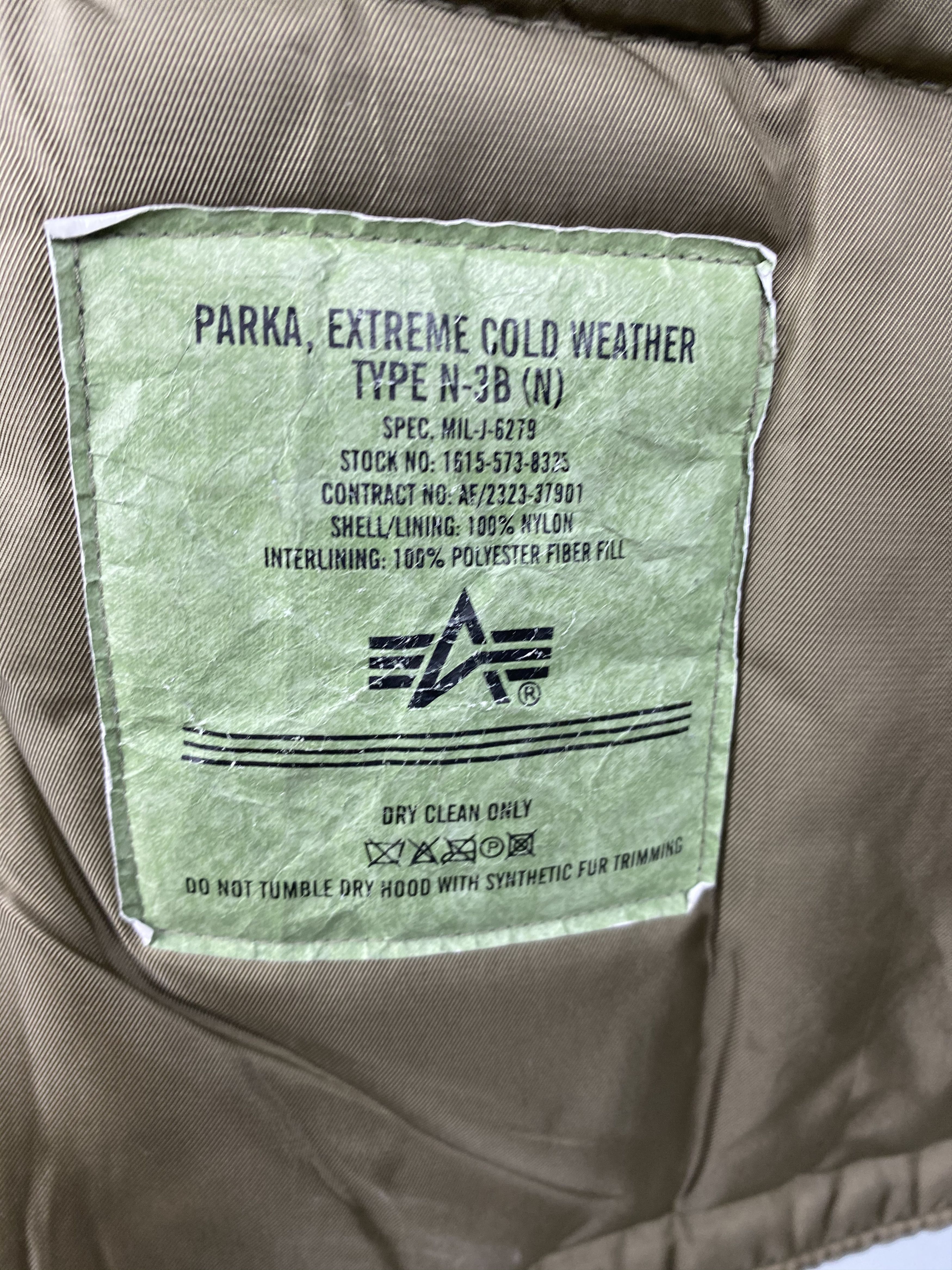 Alpha Industries 🔥 parka puffy ALPHA INDUSTRIES nylon down JACKET HOODED Size US XL / EU 56 / 4 - 6 Thumbnail