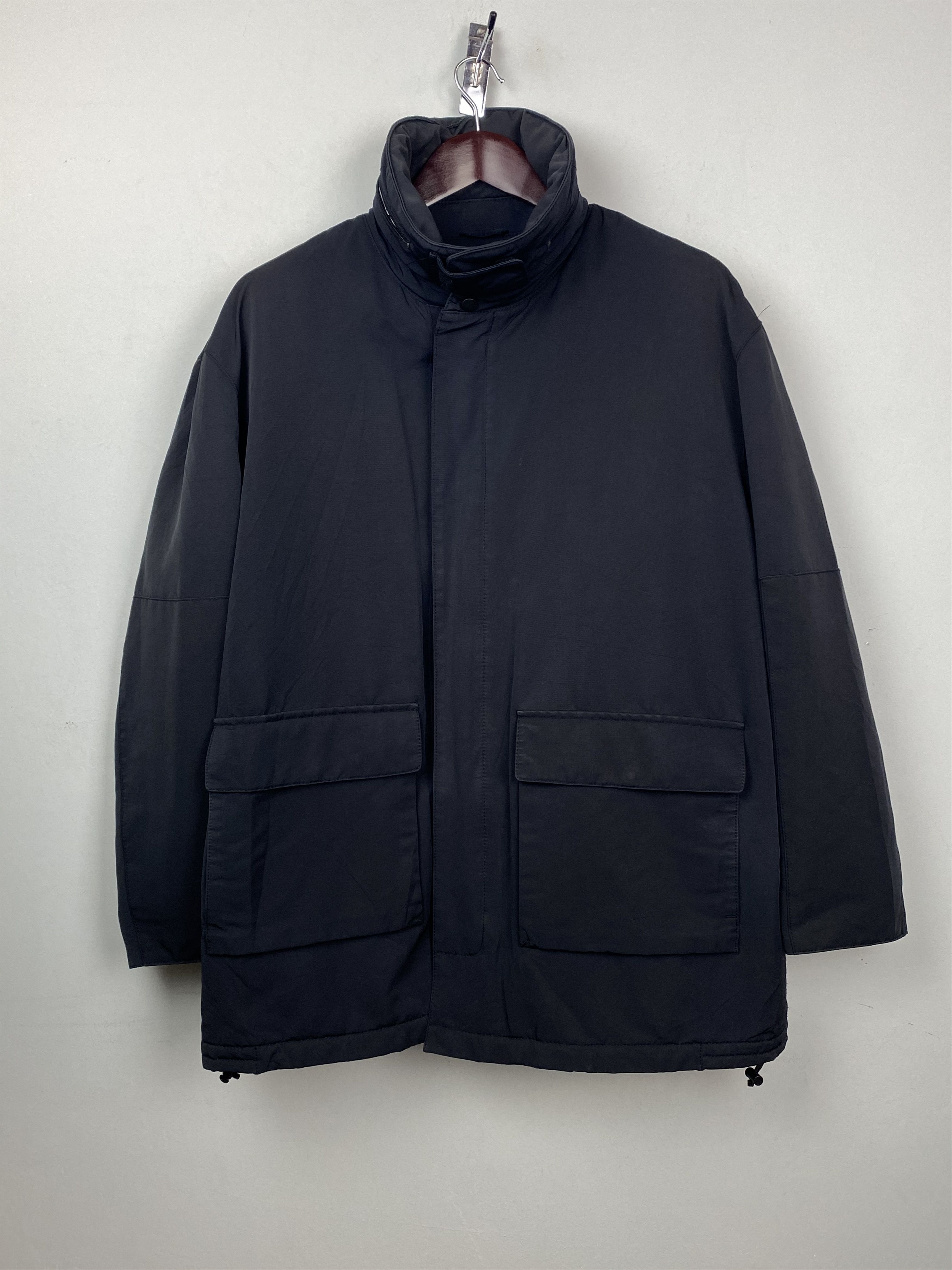 Yves Saint Laurent Yves saint laurent ysl jacket waterproof xl hooded chrome Size US XL / EU 56 / 4 - 8 Thumbnail