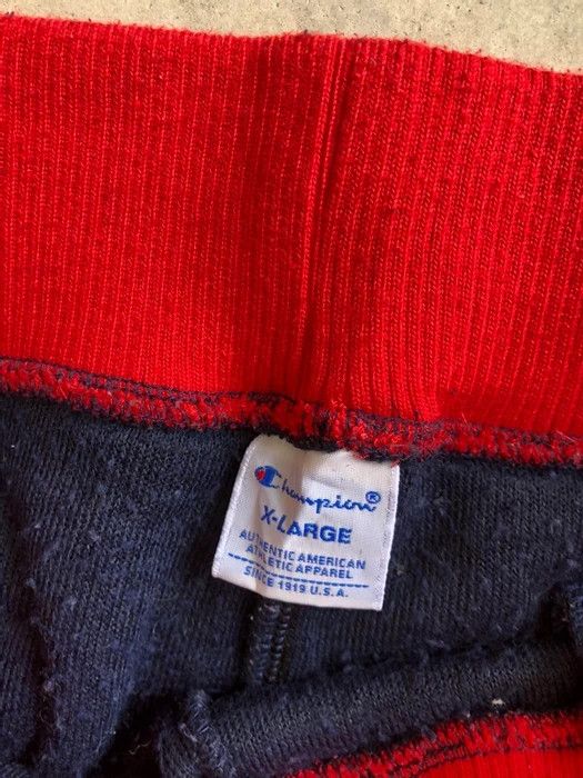 Champion Vintage Champion American Flag Fleece Jogger Pant Size US 34 / EU 50 - 6 Thumbnail