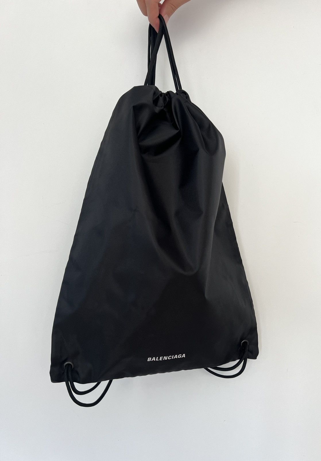 Balenciaga Balenciaga Nylon Drawstring Backpack Bag Grailed