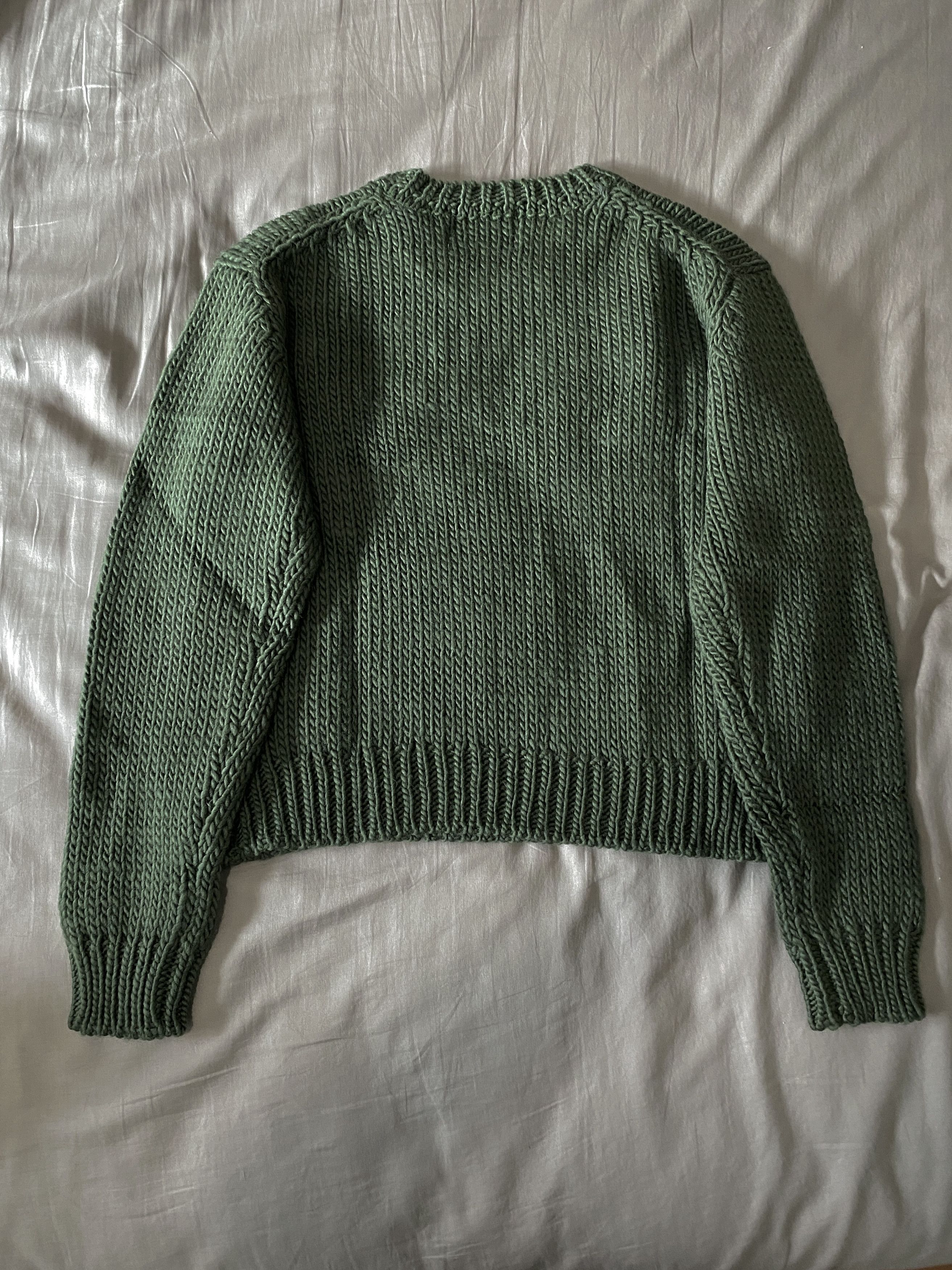 Vuja De Vuja De Low Gauge Knit Sweater Moss Green Size 1 | Grailed