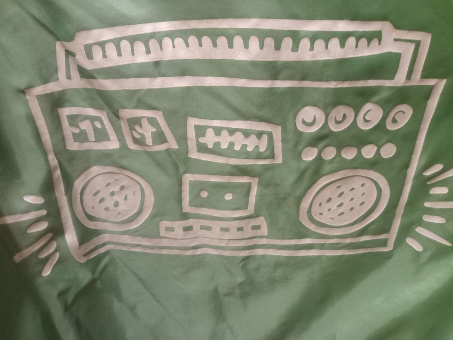 Keith Haring Pop Shop Boombox Coach's Jacket | Grailed