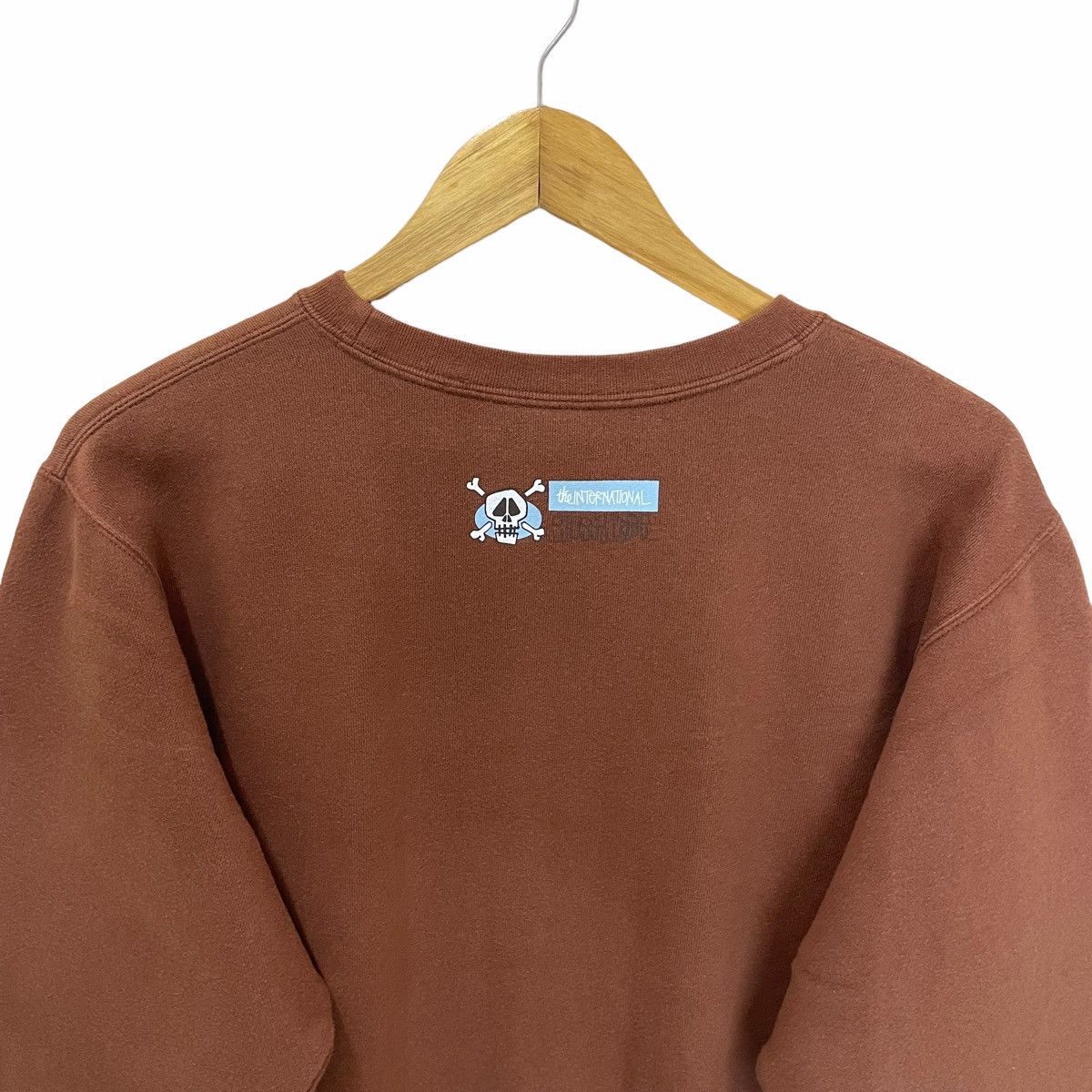 Stussy × Vintage 💥 STUSSY OLDSKOOL CREWNECK PULLOVER SWEATSHIRT Size US M / EU 48-50 / 2 - 6 Thumbnail