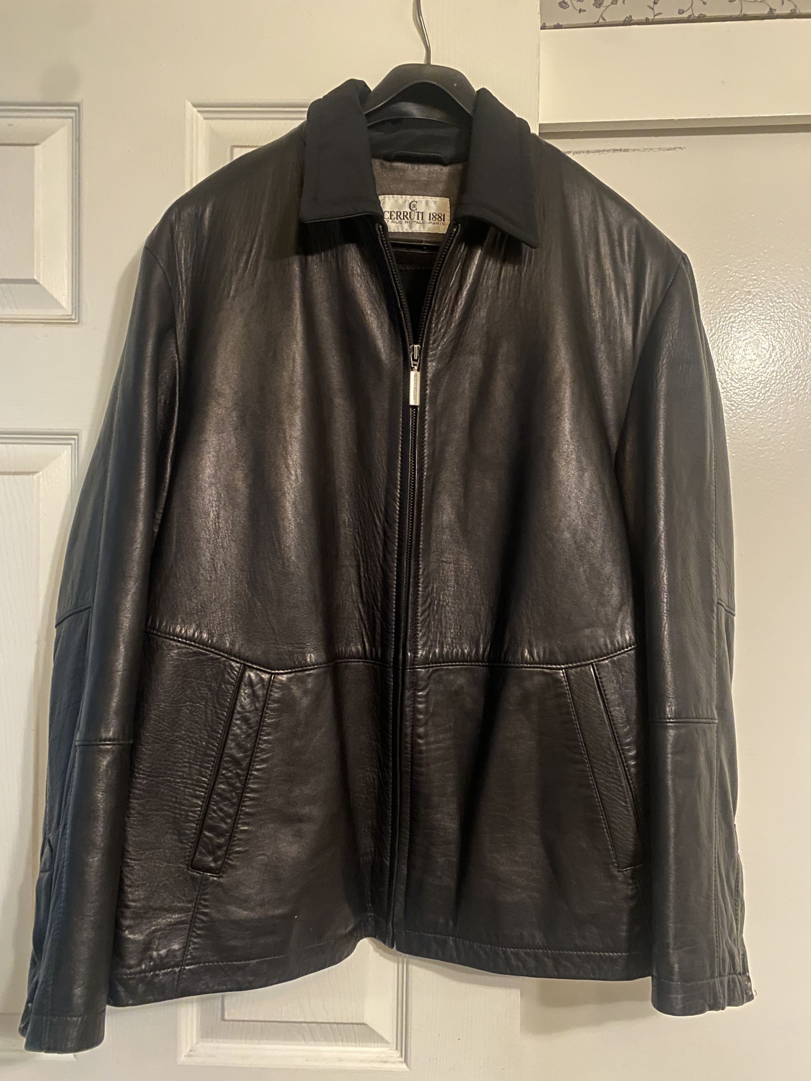 Cerruti 1881 CERRUTI 1881 LEATHER JACKET | Grailed