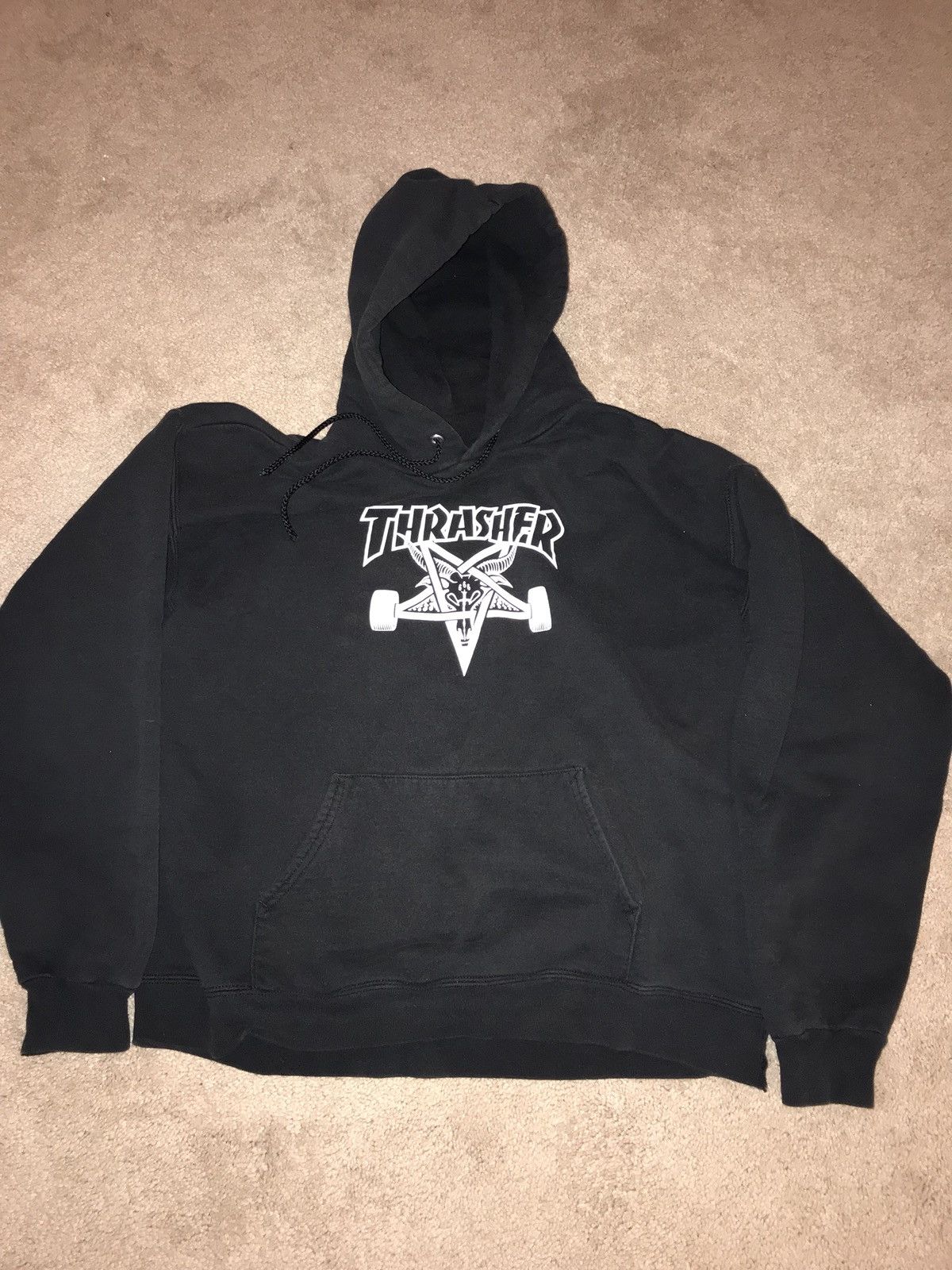 Thrasher Thrasher 666 Hoodie | Grailed