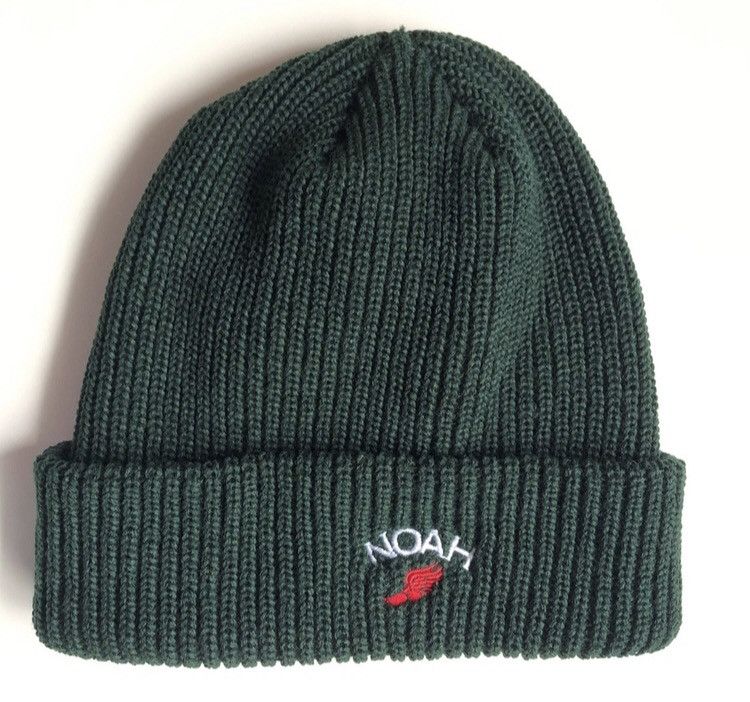 Noah Winget Foot Logo Beanie DARK GREEN Size ONE SIZE - 1 Thumbnail