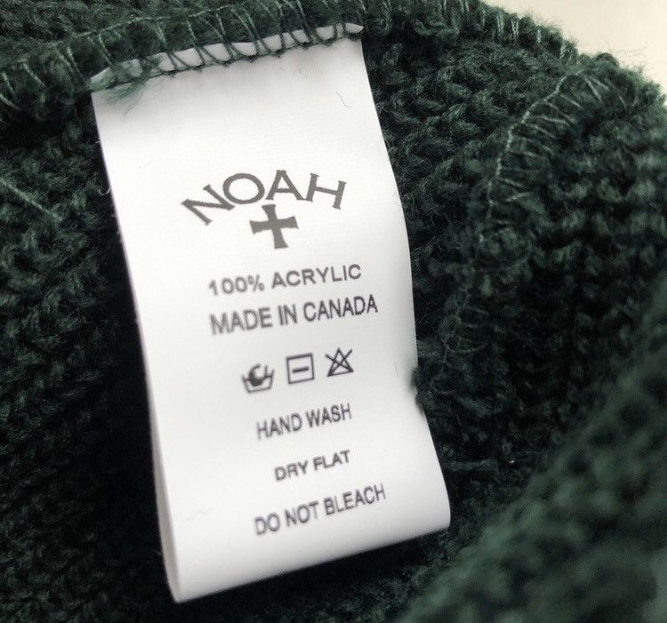 Noah Winget Foot Logo Beanie DARK GREEN Size ONE SIZE - 3 Thumbnail
