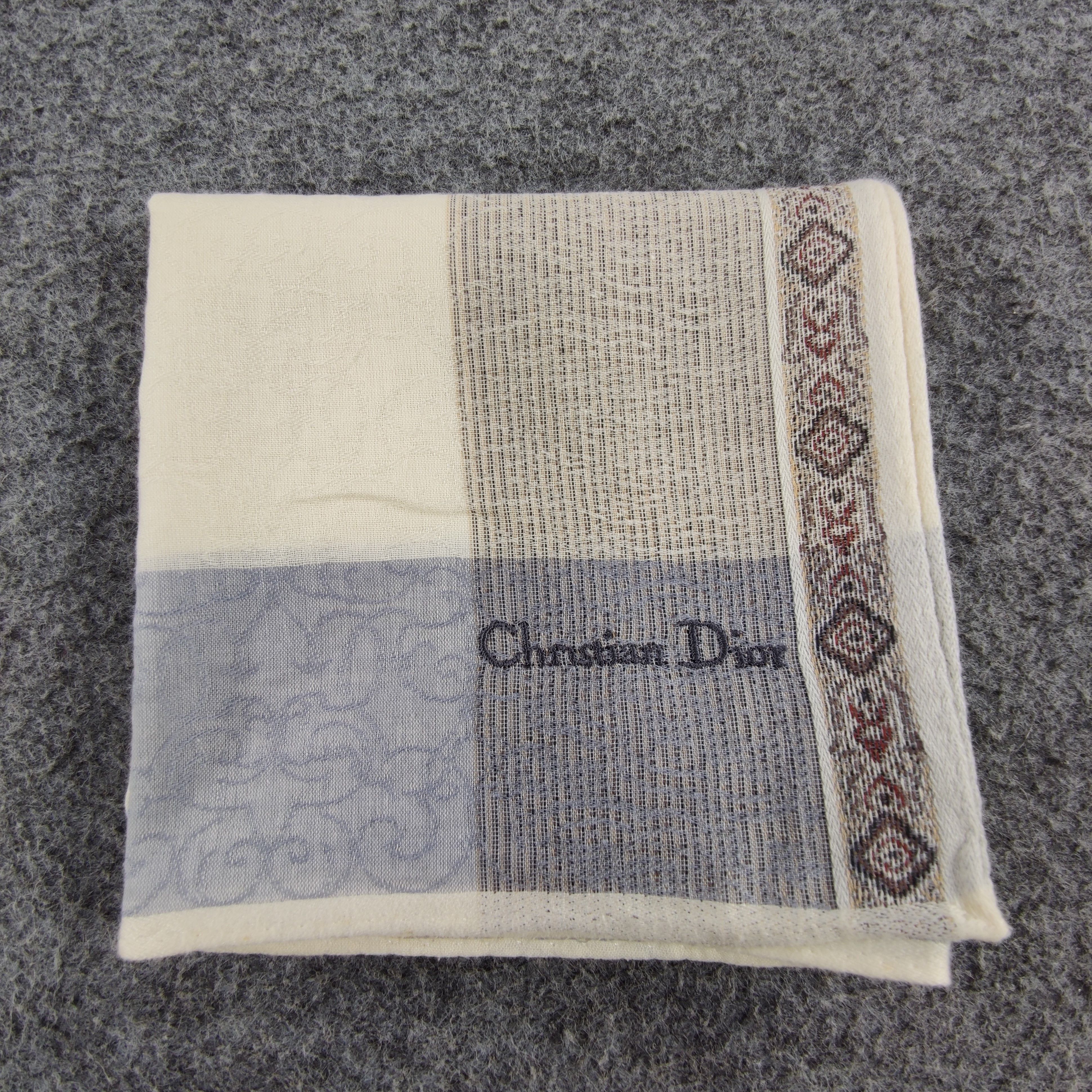 Vintage ChRisTian DiOr Handkerchief/Neckerchief/Bandana Size ONE SIZE - 5 Thumbnail