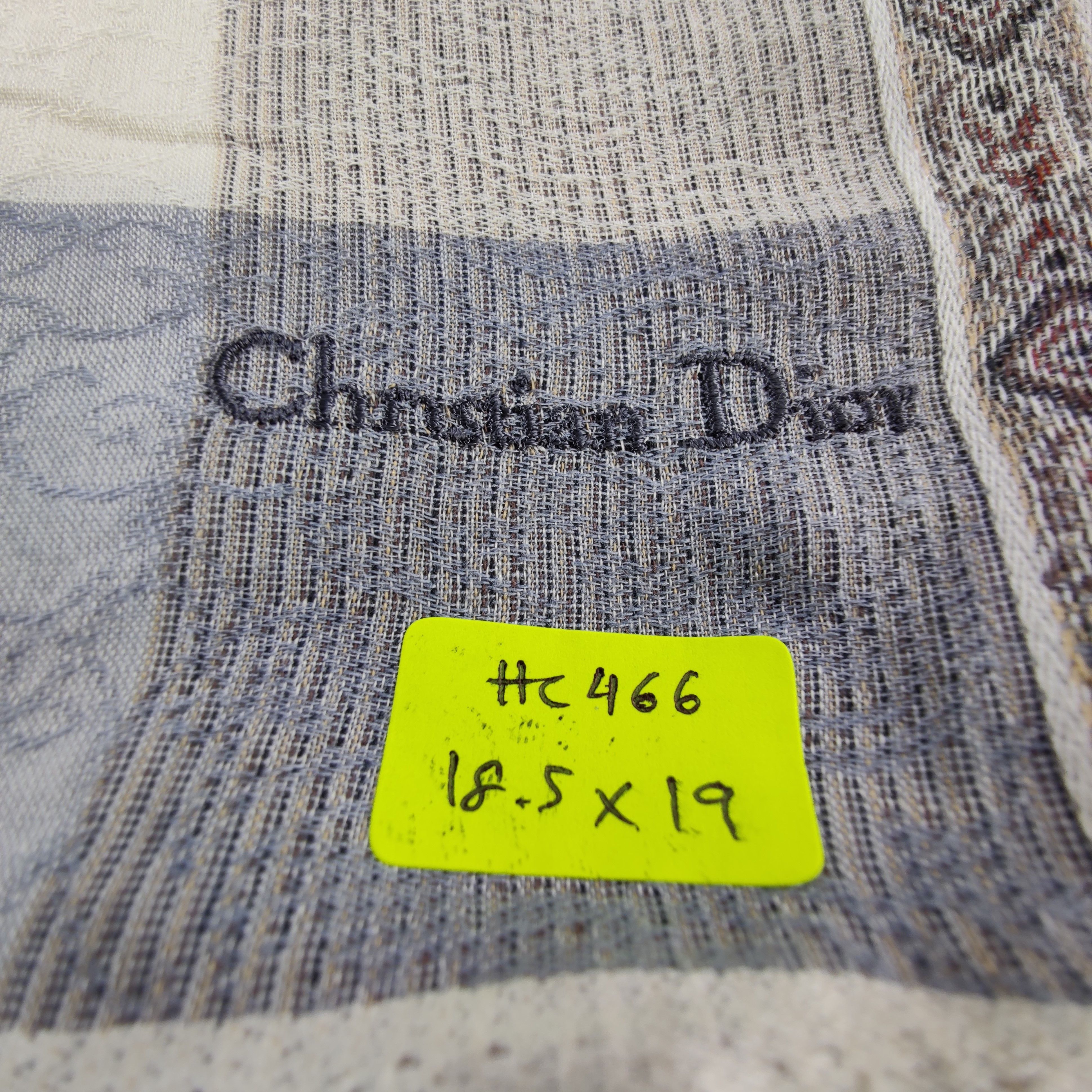 Vintage ChRisTian DiOr Handkerchief/Neckerchief/Bandana Size ONE SIZE - 6 Thumbnail