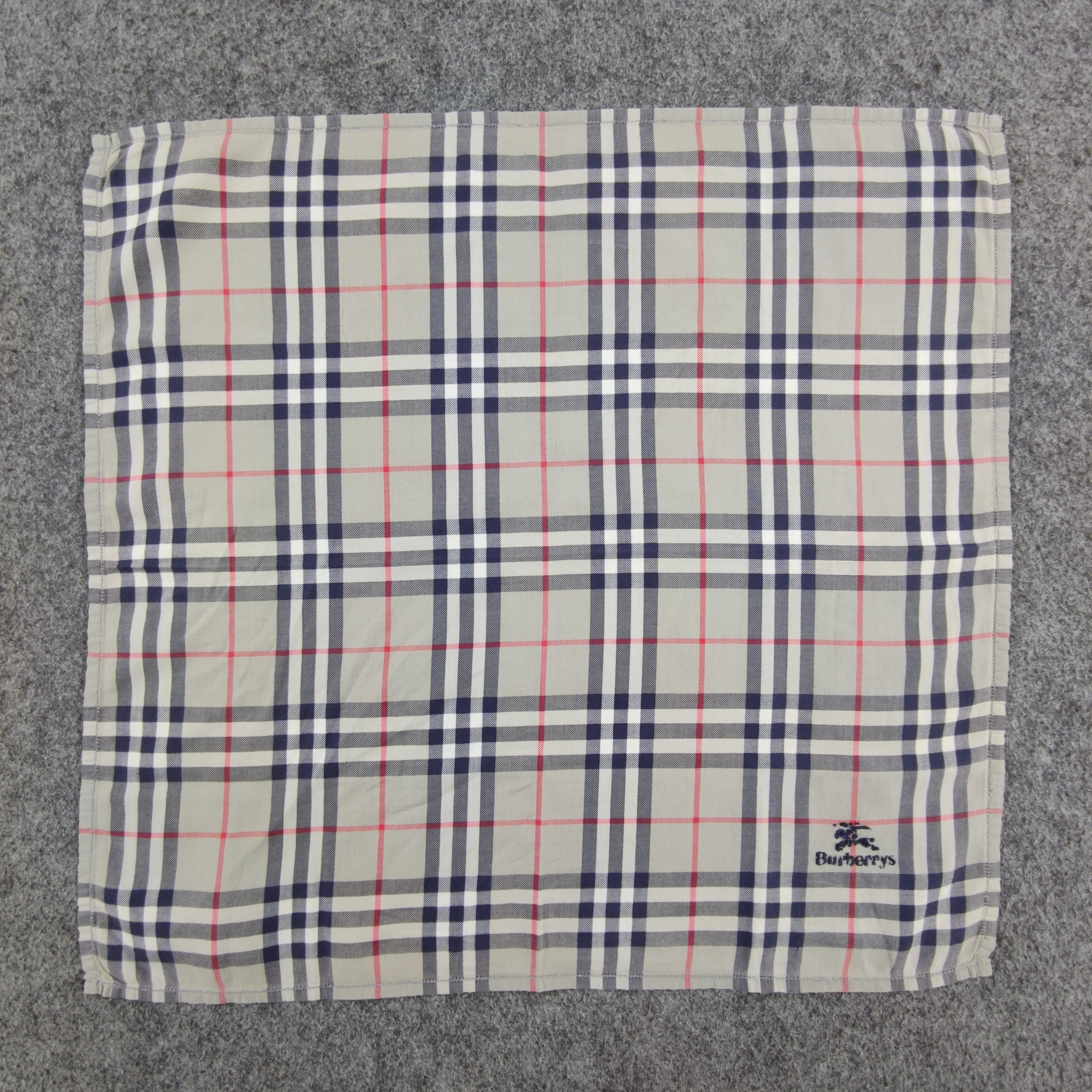 Burberry Burberry Handkerchief/Neckerchief/Bandana HC448 Size ONE SIZE - 2 Thumbnail
